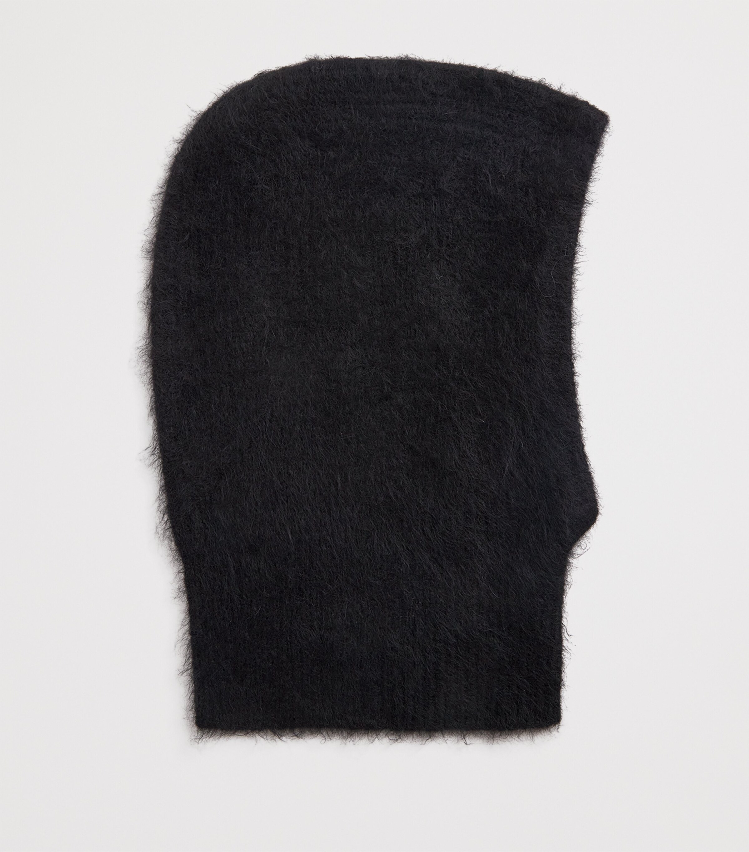 COLE BUXTON Alpaca-Blend Knit Balaclava Black Image 3