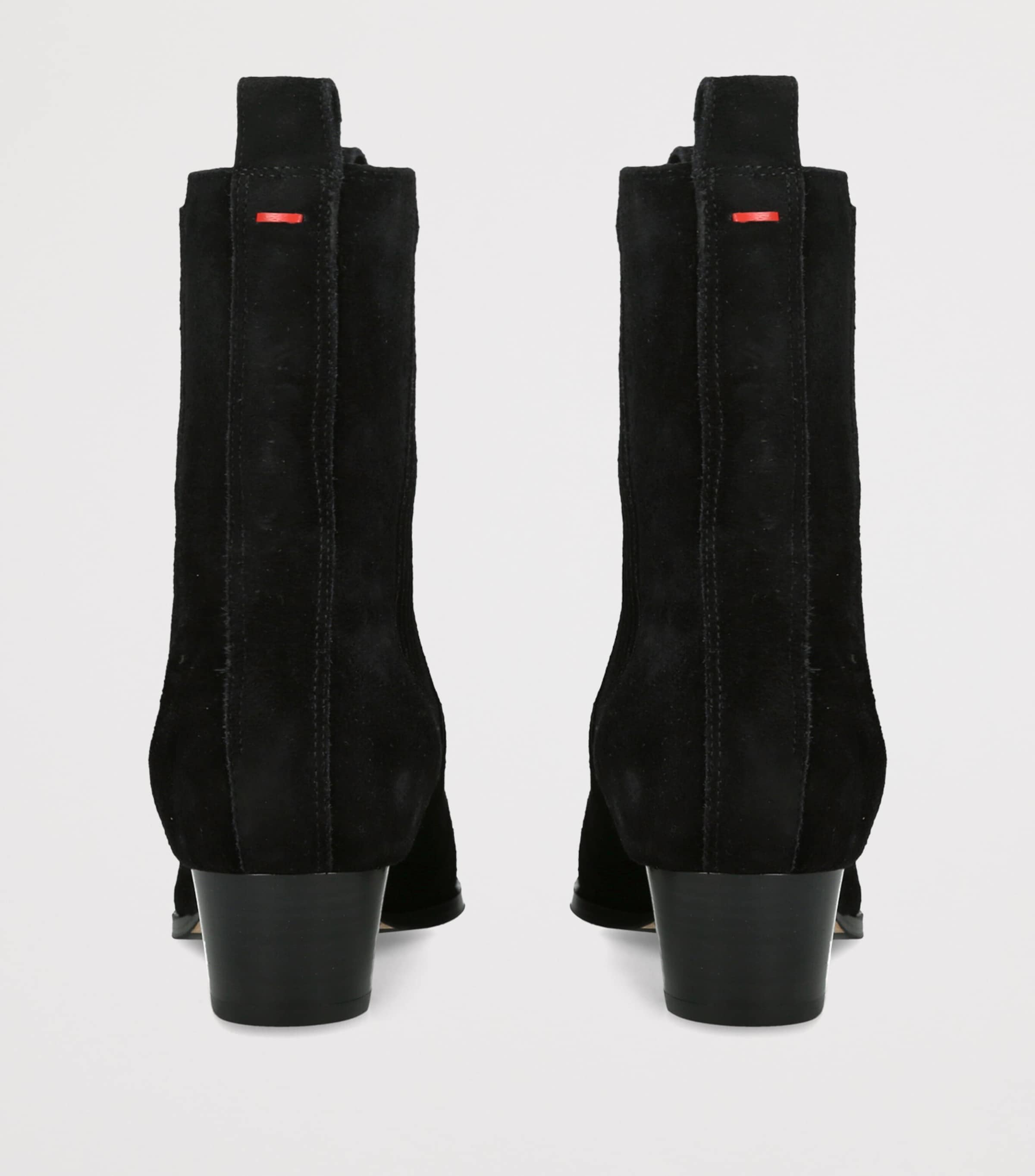 aeyde Suede Agata Ankle Boots 40 Black Image 4