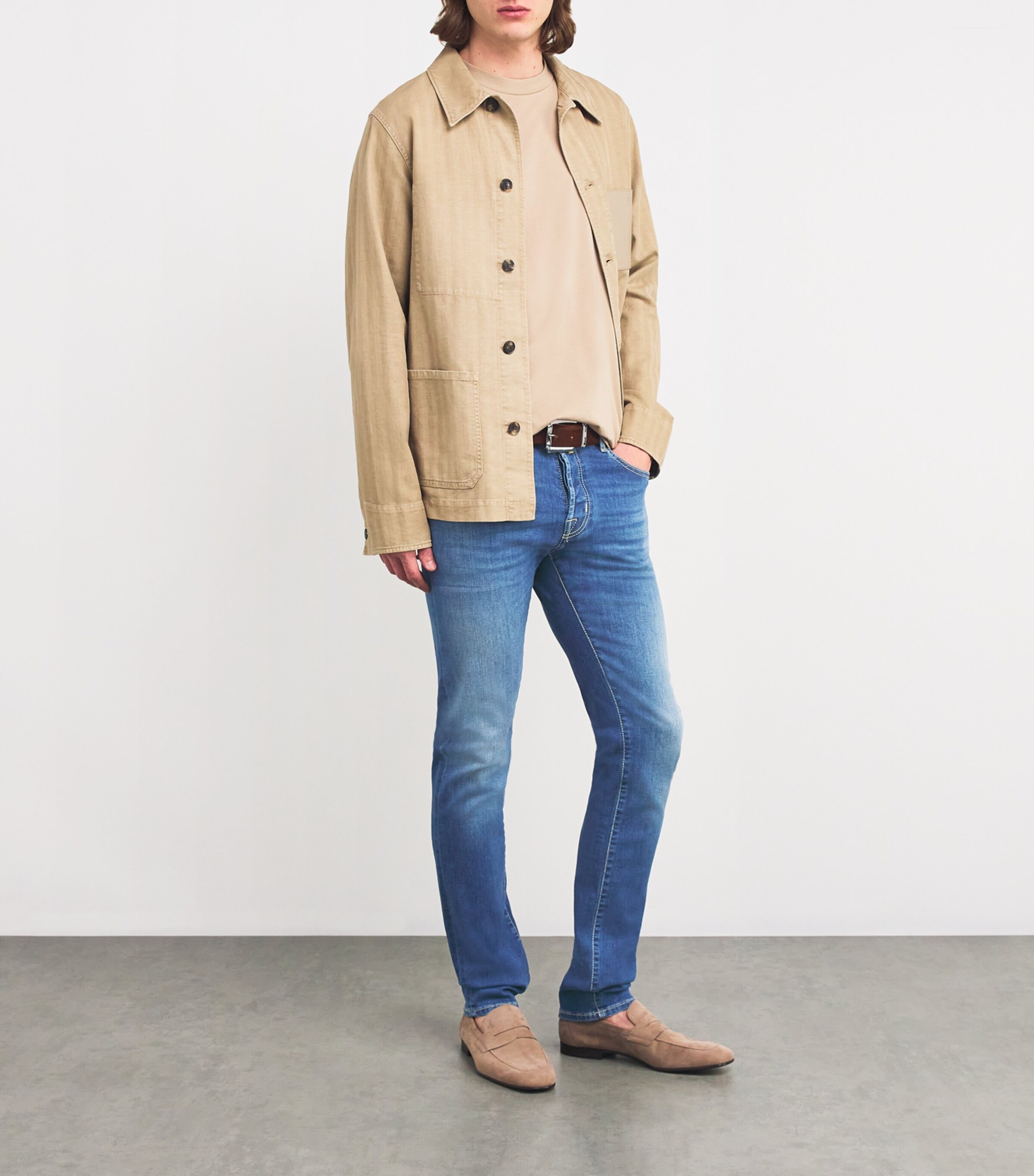 Slim Jeans 096D-BLUE Image 2