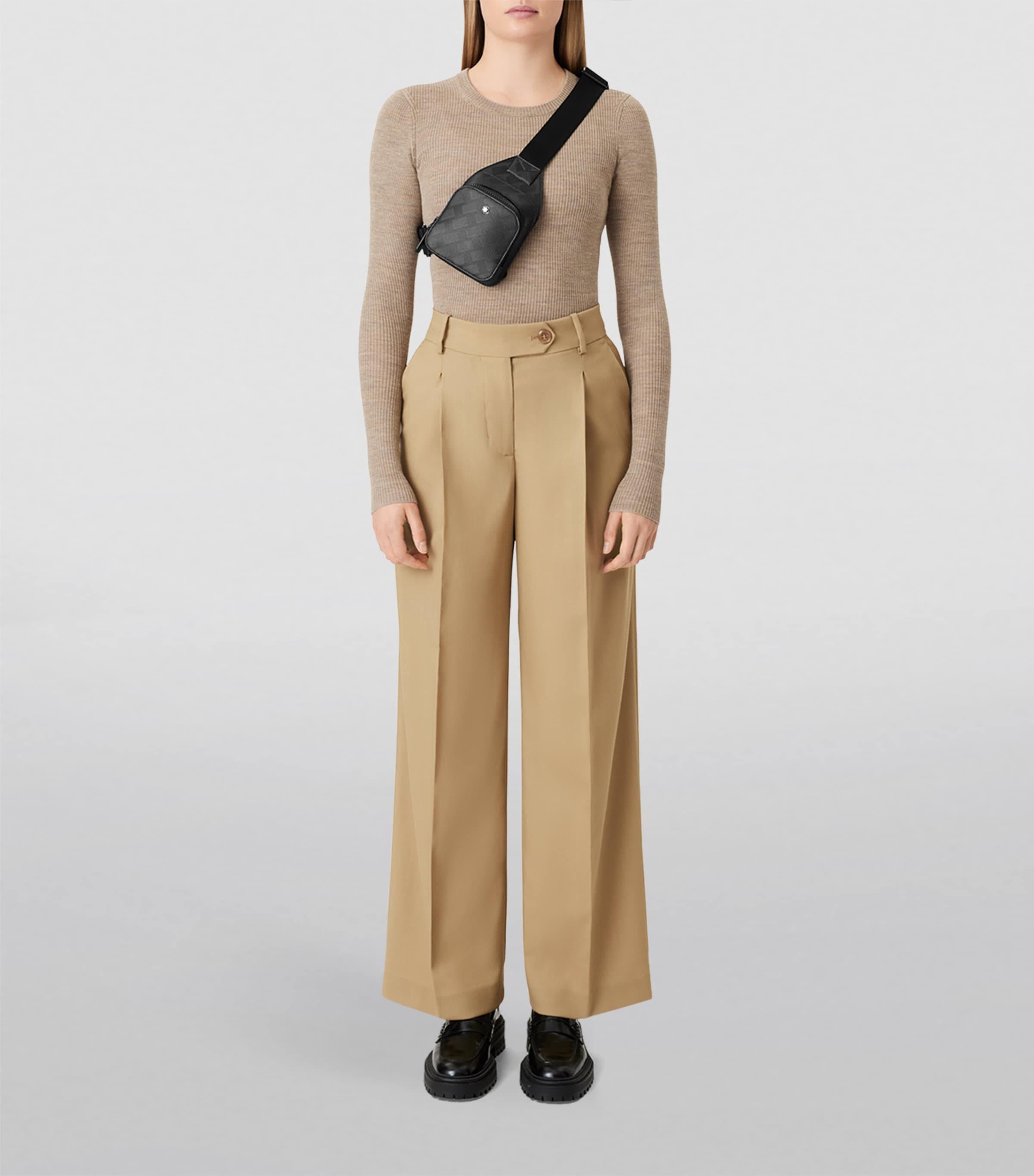 Leather Extreme 3.0 Sling Cross-Body Bag BLACK Image 3