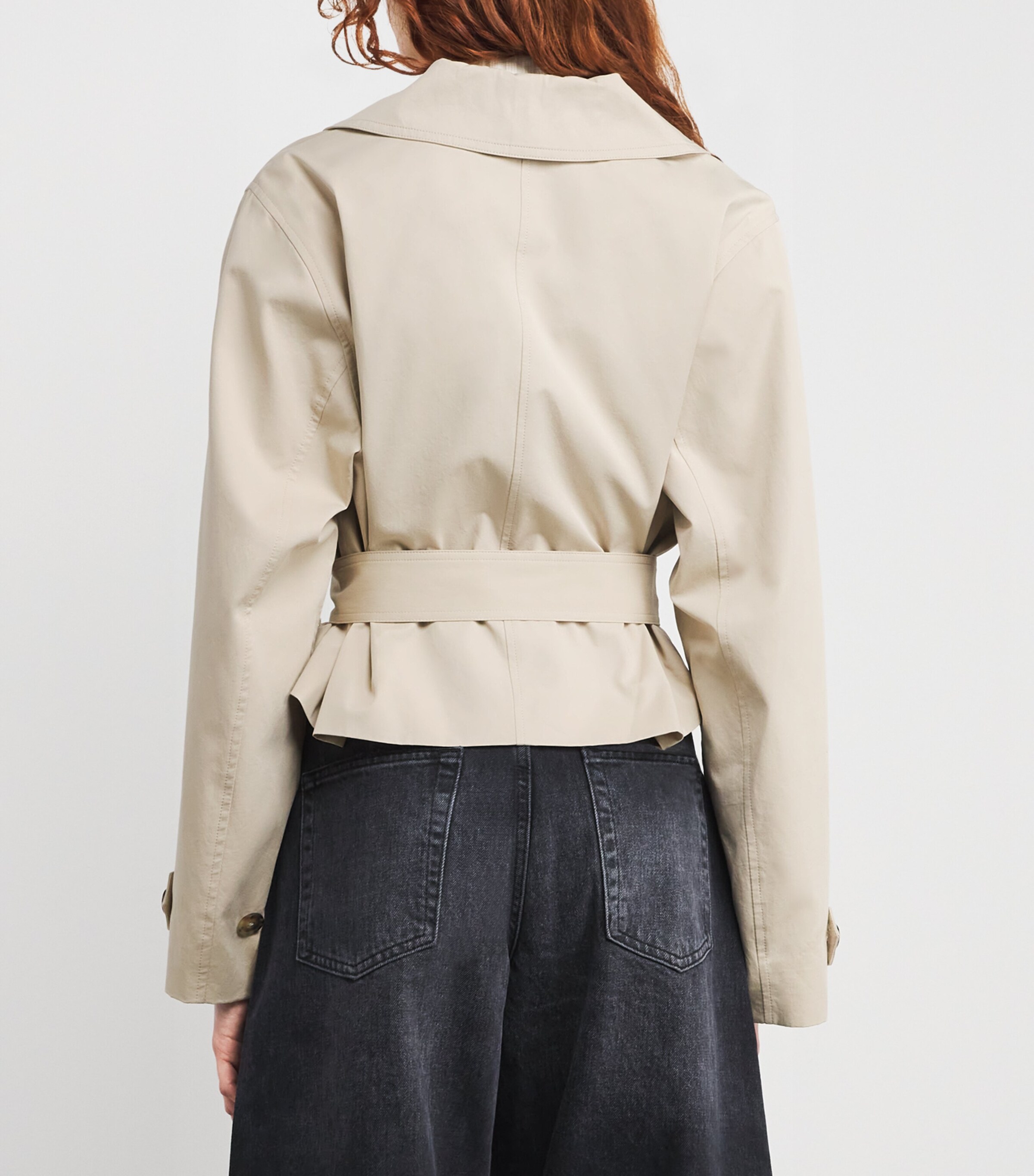 Cotton The Uniform Trench Coat OAT Image 4