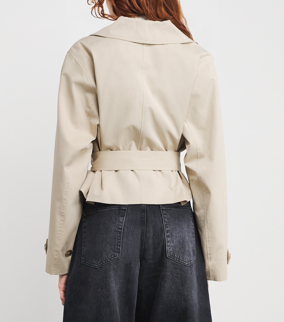 Cotton The Uniform Trench Coat OAT Image 4
