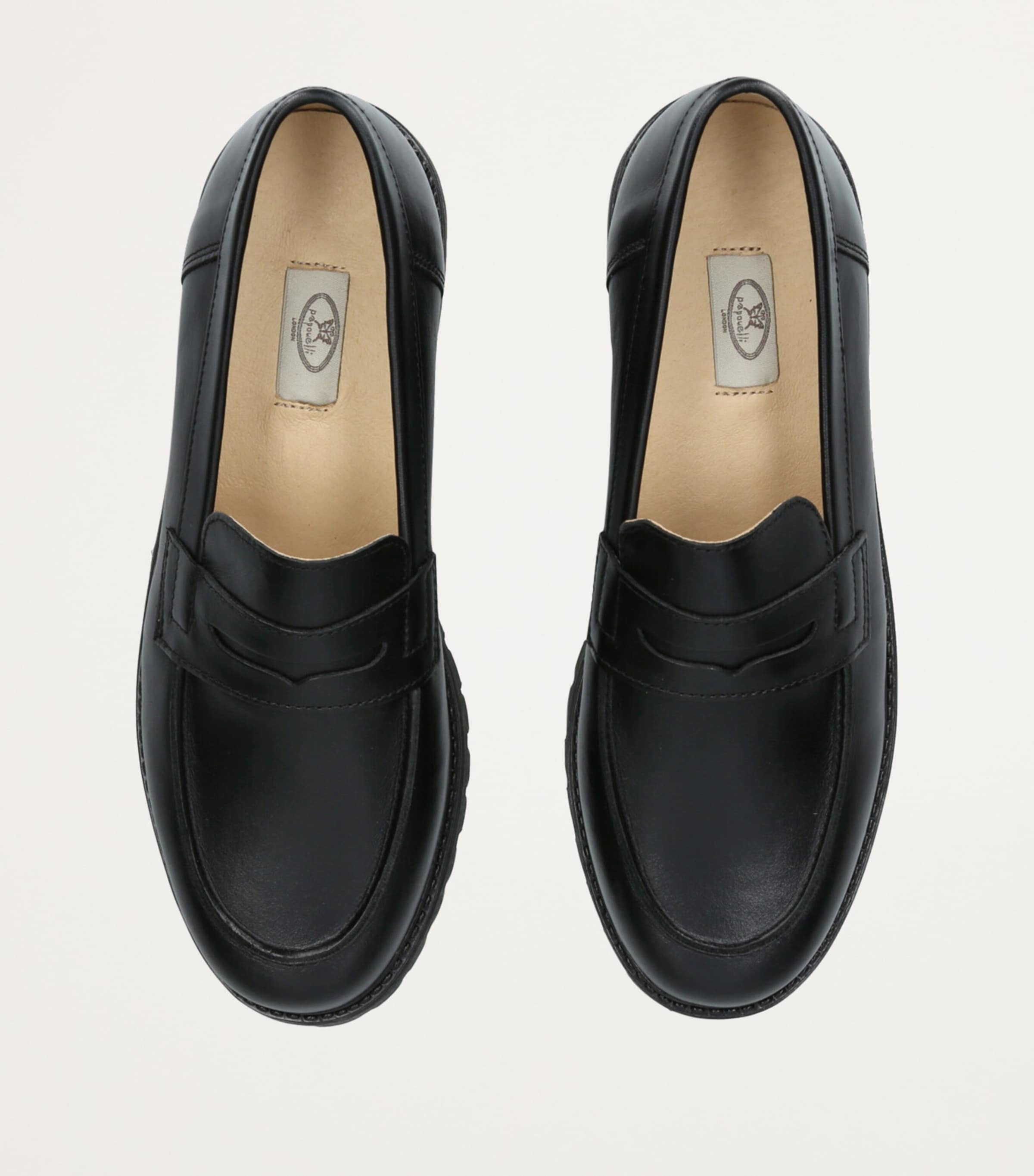 Leather Maximus Loafers BLACK Image 4