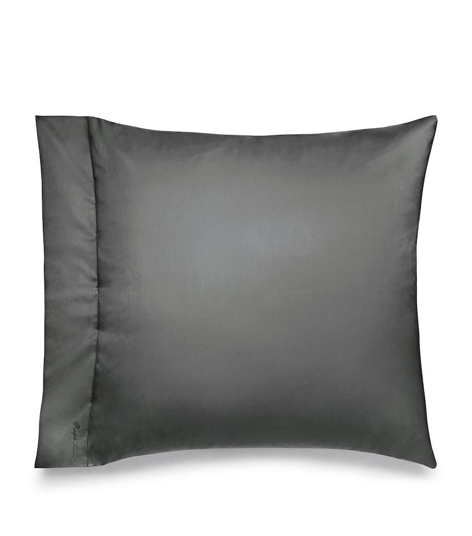 Langdon Square Pillowcase Pair (65cm x 65cm) GRAPHITE Image 2