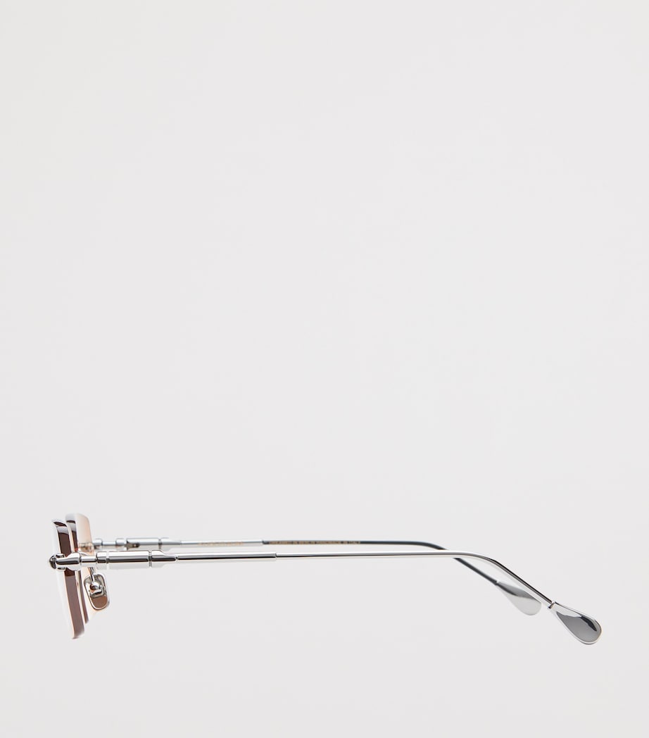 Kuboraum Metal Mask H61 Sunglasses Grad Brwn Orng Image 4
