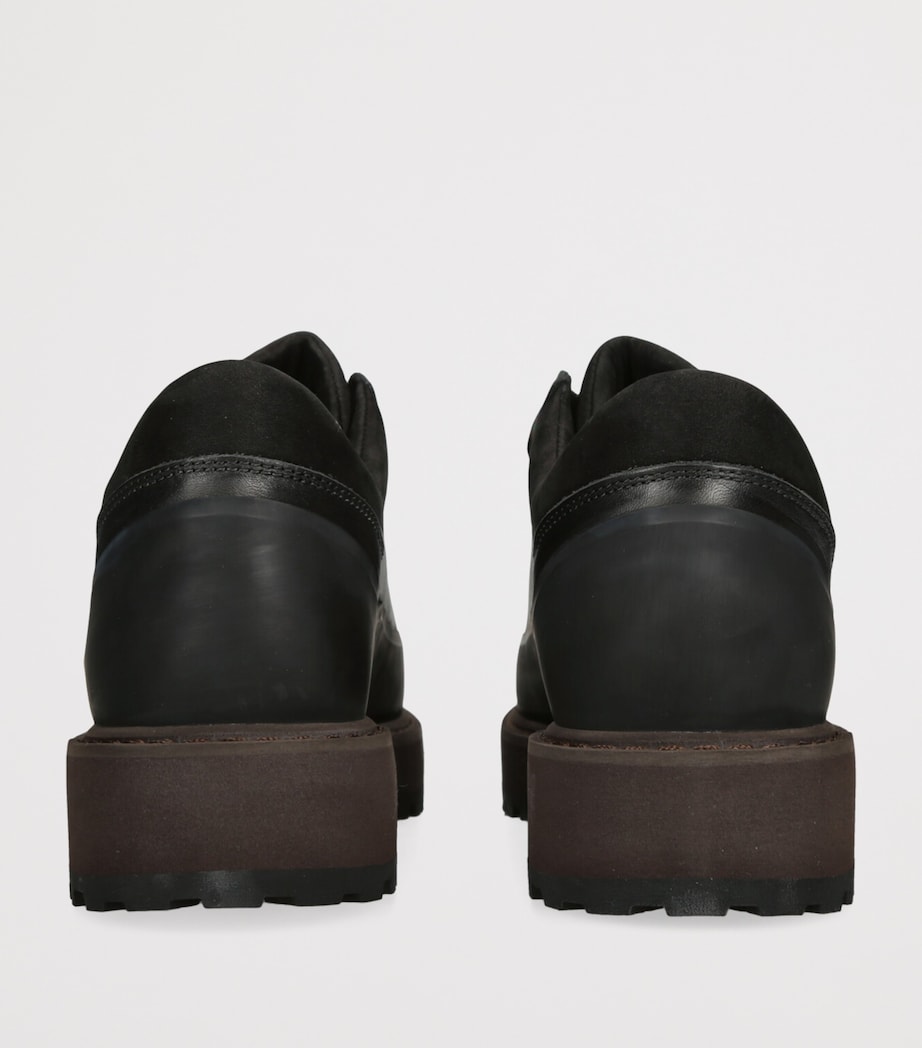 Suede Parigi Gancho Driving Shoes BLACK Image 2