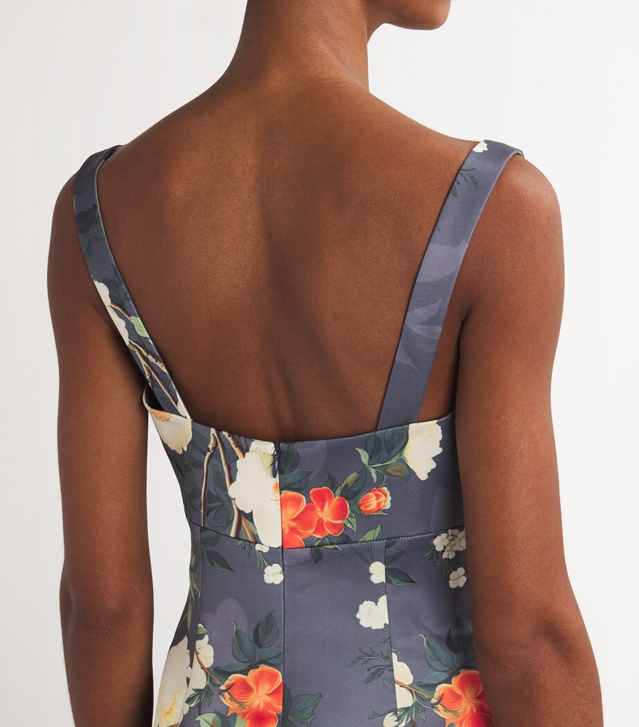 Pear Blossom Print Odette Dress PEAR BLOSSOM PRINT Image 4