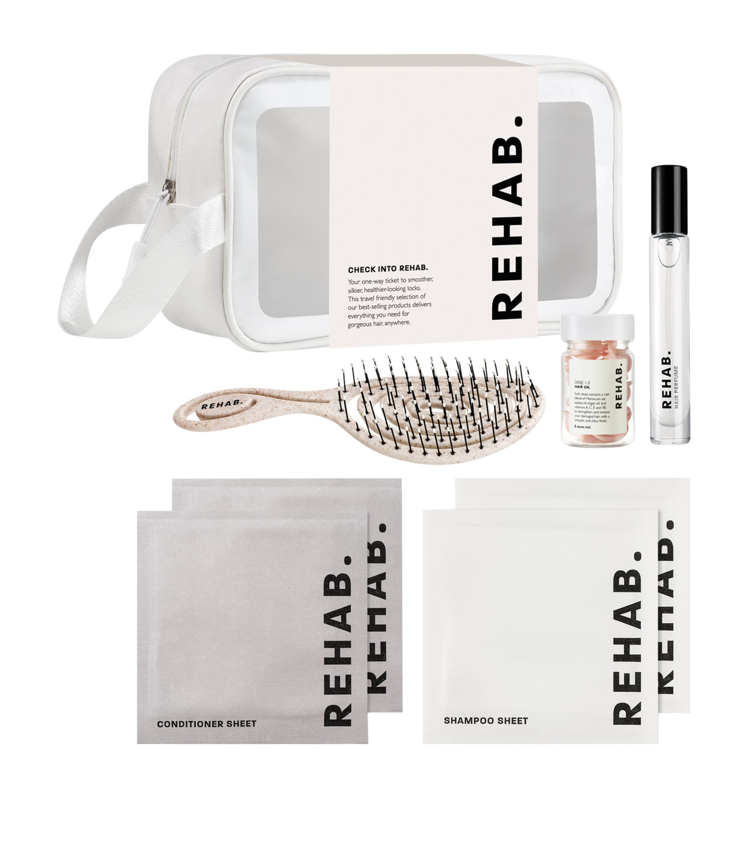 Rehab Mini Haircare Travel Kit