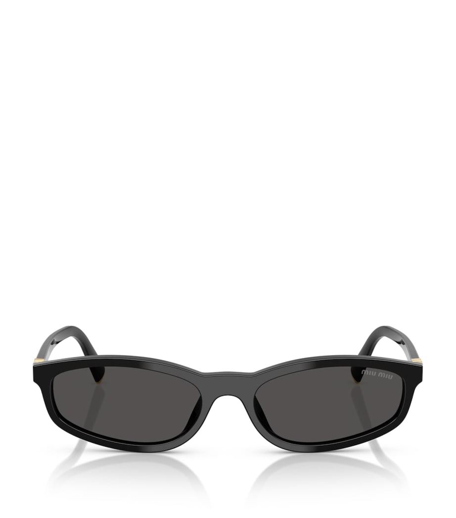 Acetate Oval Sunglasses 16K08Z Image 1