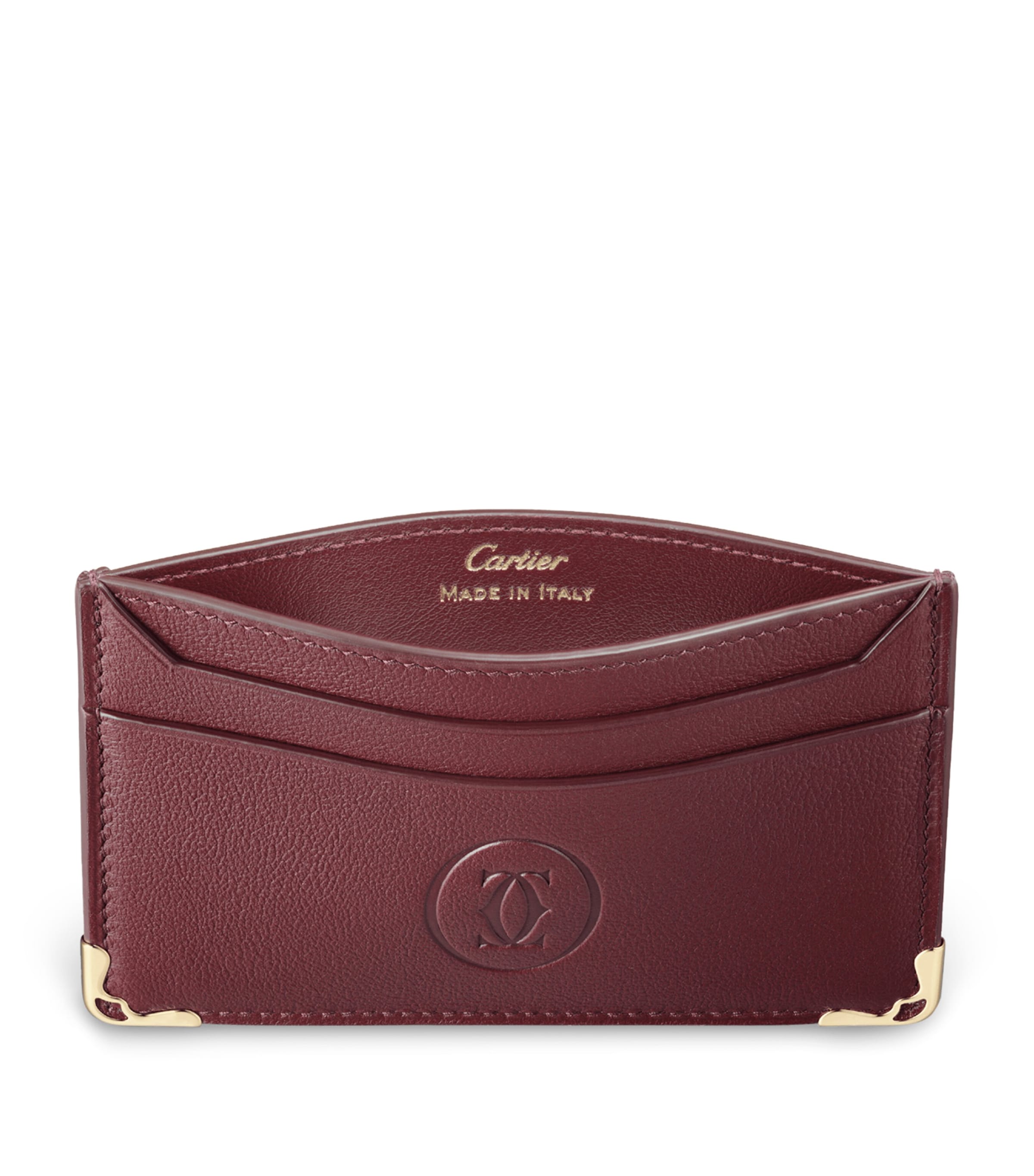 Must de Cartier Double Card Holder BURGUNDY  Image 7