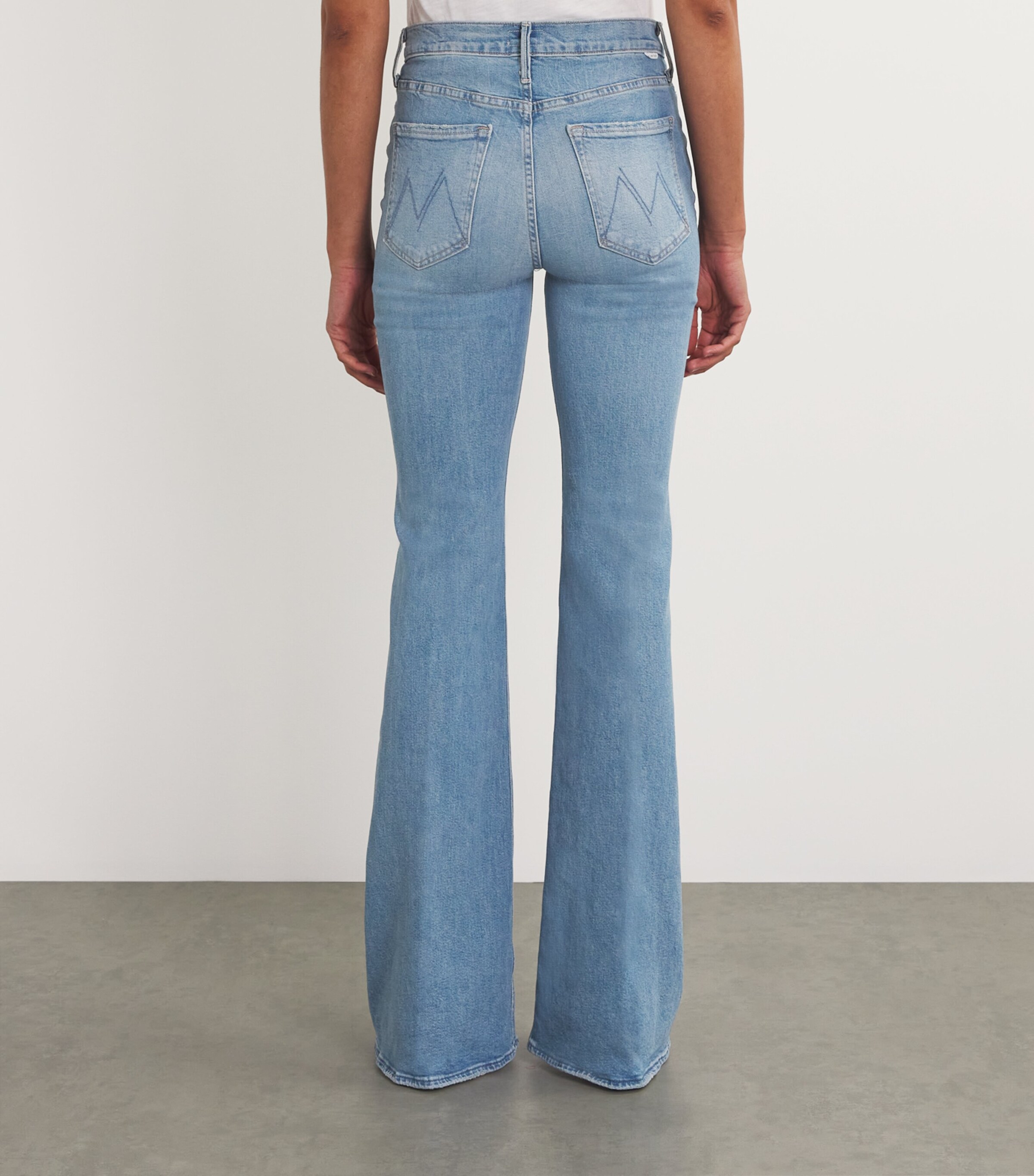 MOTHER Womens The Doozy Jeans Hrsbck To Qrtrbck Image 4