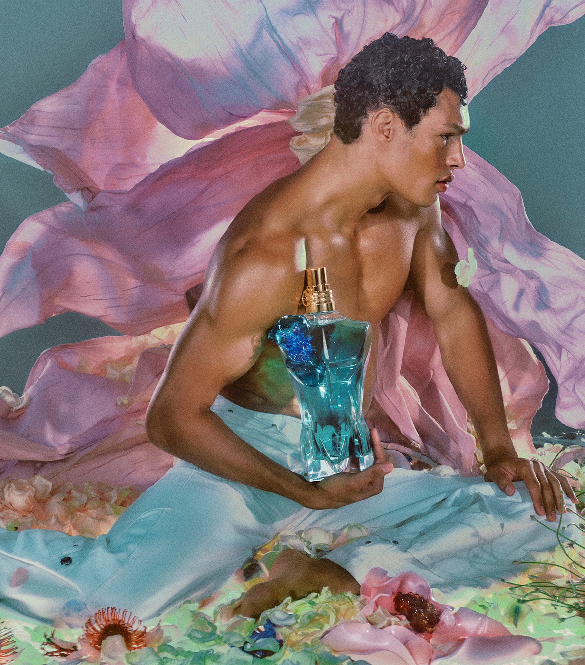 Le Beau Flower Edition Eau de Parfum (125ml) NO COLOUR Image 4