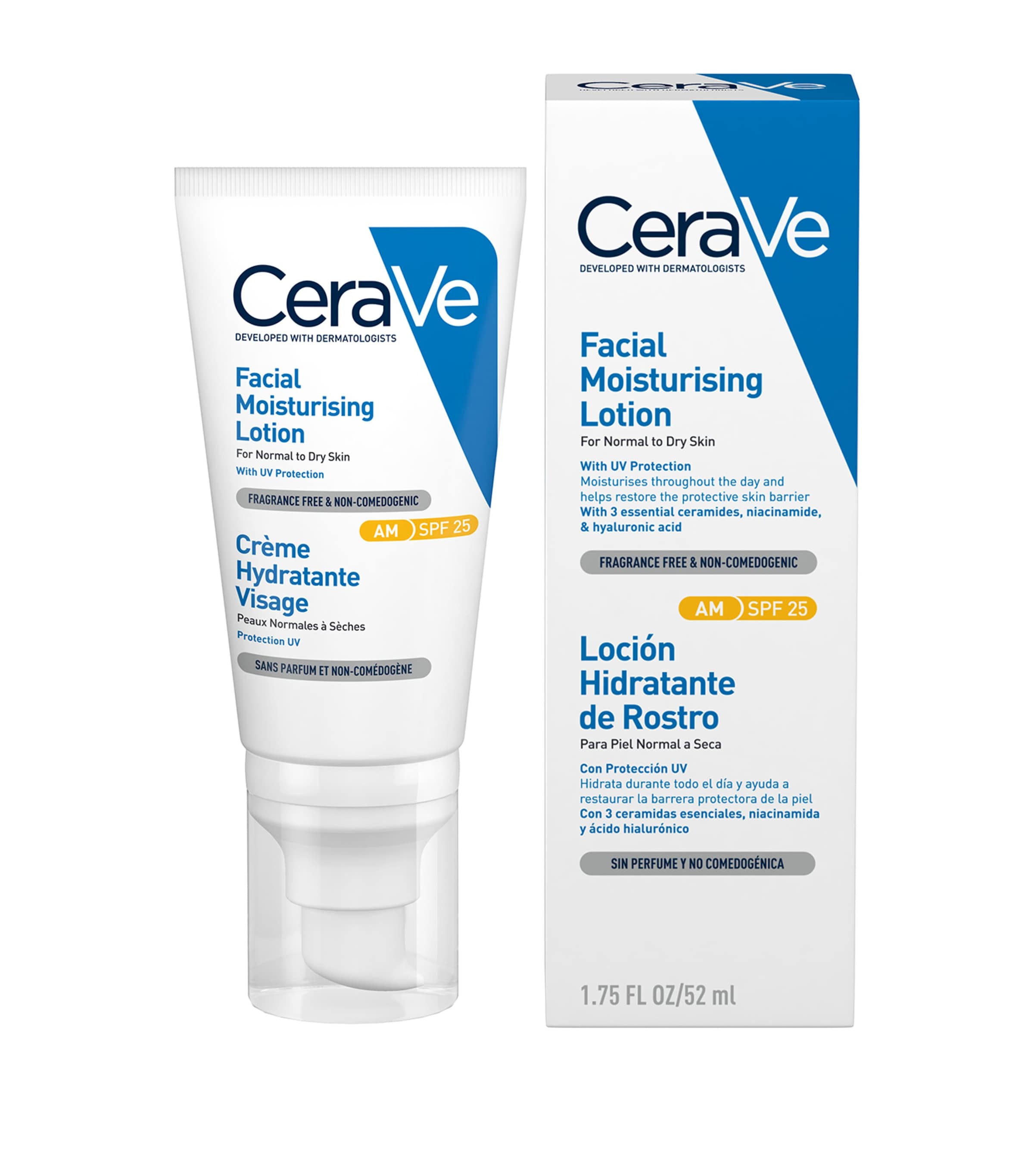 Cerave Am Facial Moisturising Lotion Spf 25