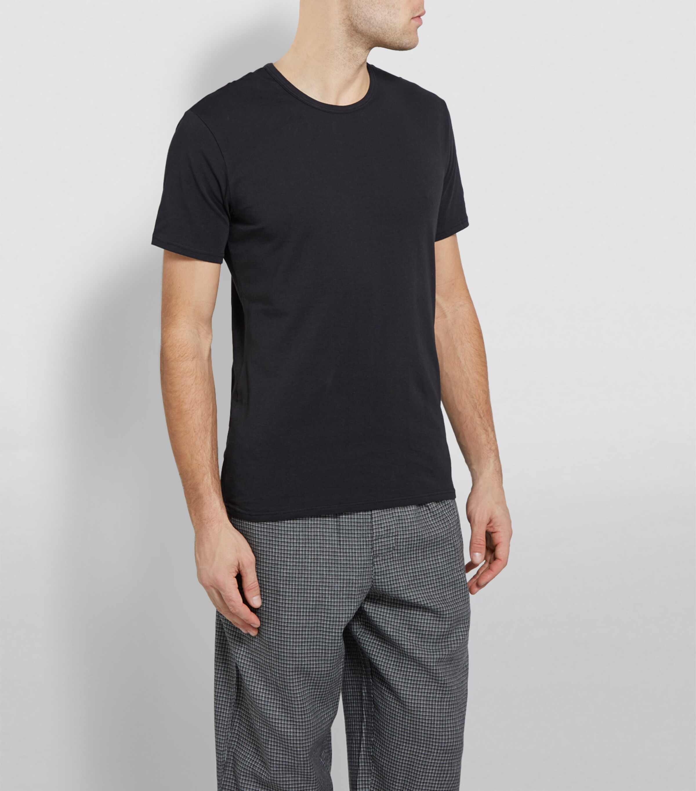 Calvin Klein Mens Modern Cotton T-Shirts (Pack of 2) Black Image 6