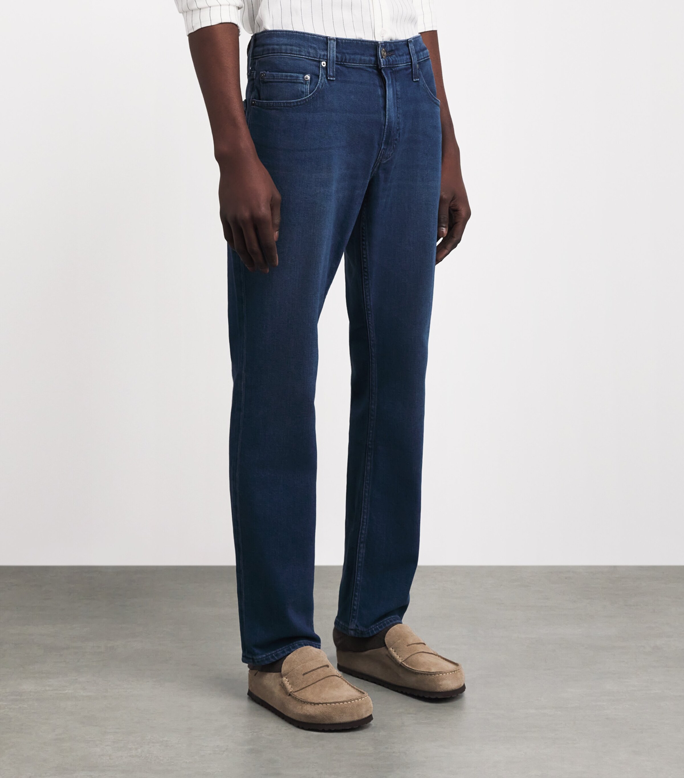 PAIGE Mens Normandie Straight Jeans Montfort Image 4
