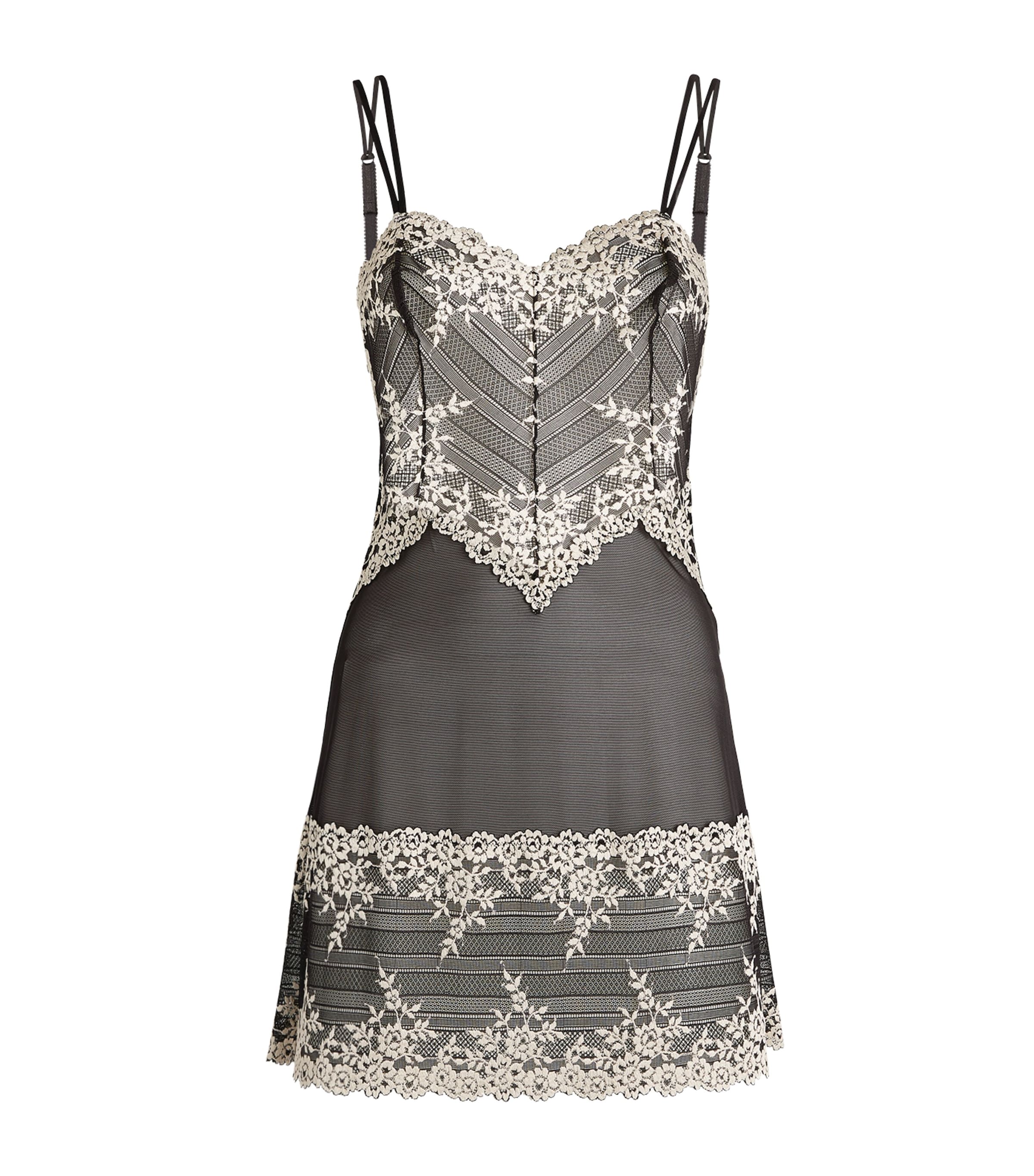 Embrace Lace Chemise BLACK Image 2