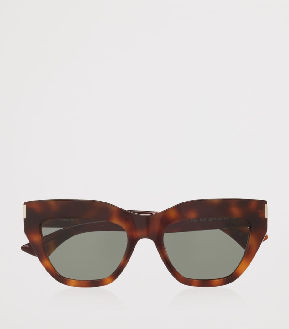 Saint Laurent SL759 Cat-Eye Sunglasses Brown Image 5