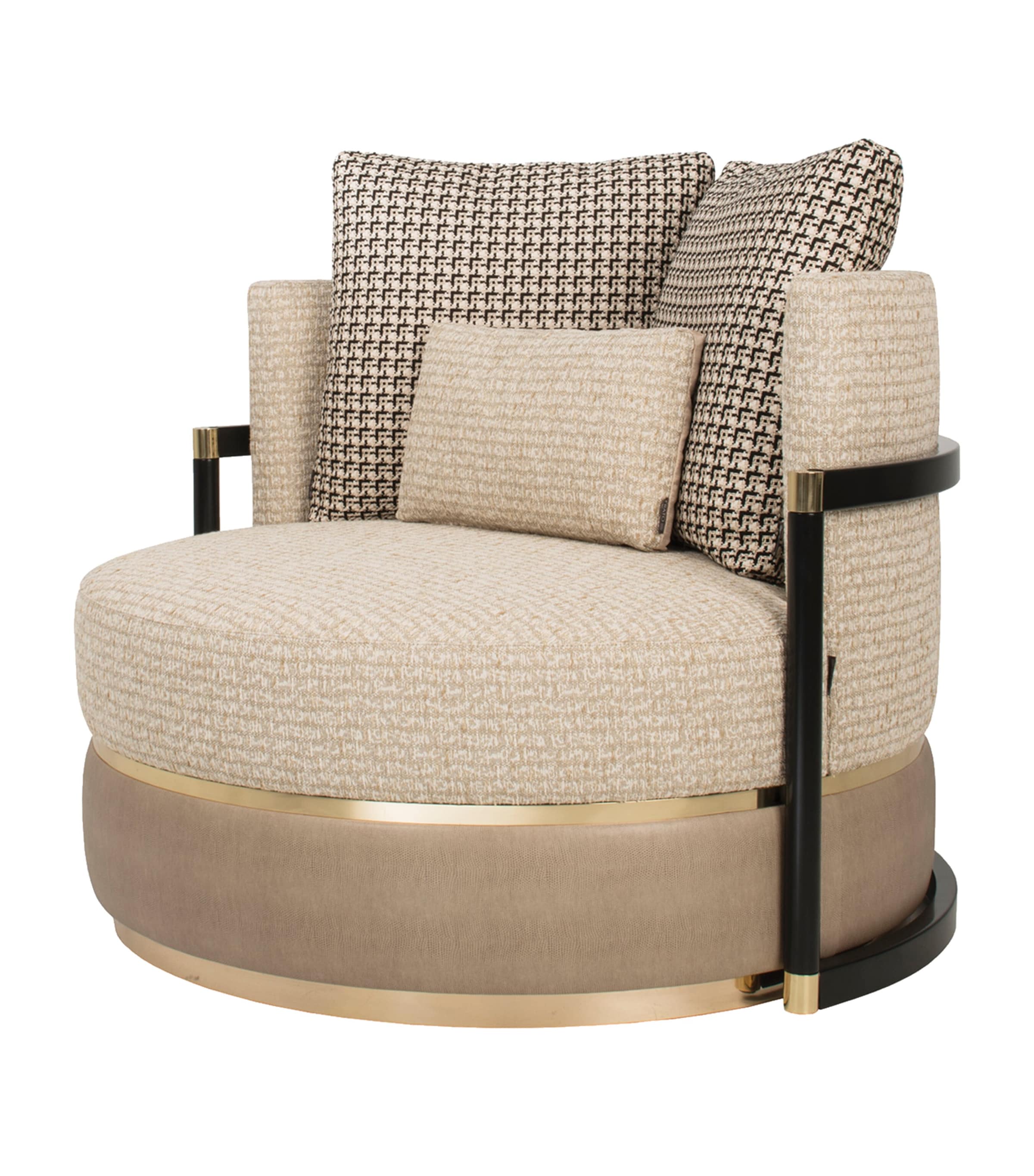 Frato Como Armchair In White