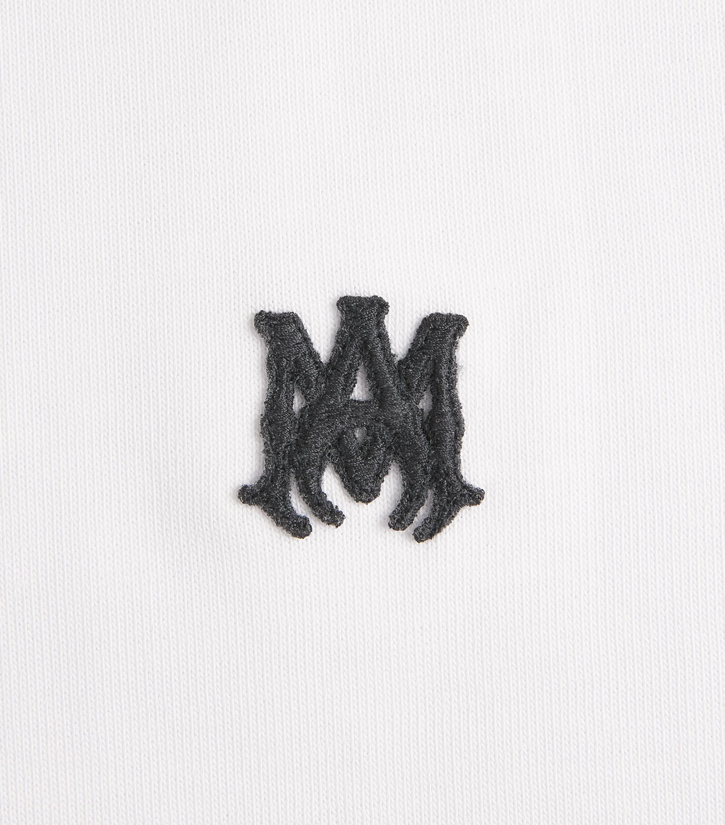 AMIRI Mens Cotton Logo Skater T-Shirt White Image 6