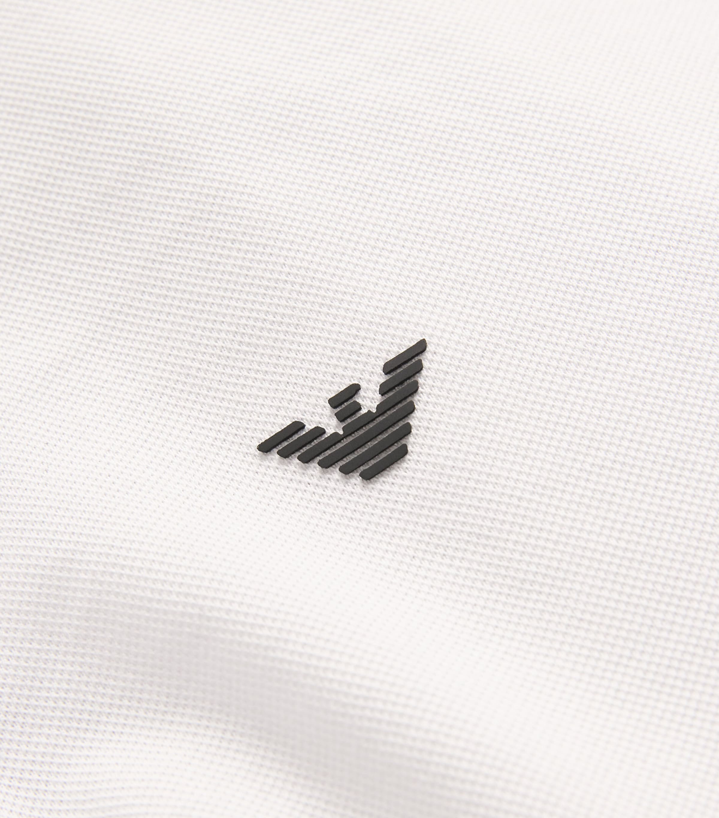 Cotton-Blend Contrast-Logo Polo Shirt 100 Image 5