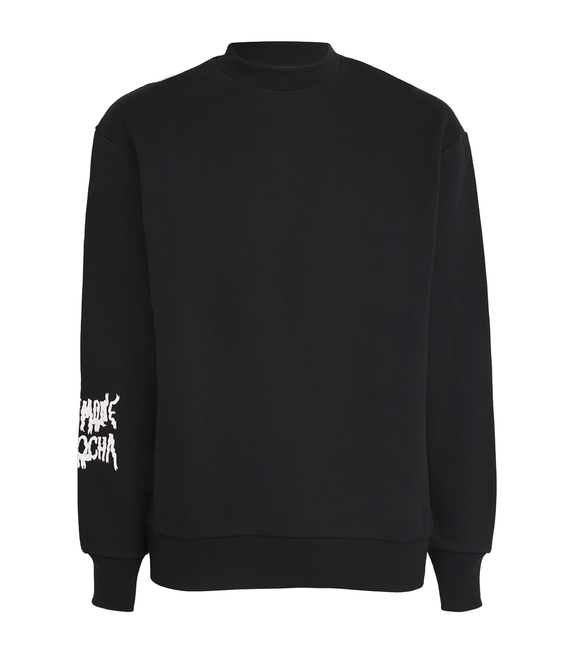 Anine Bing Reed Terry Logo Sweatshirt in popular Black