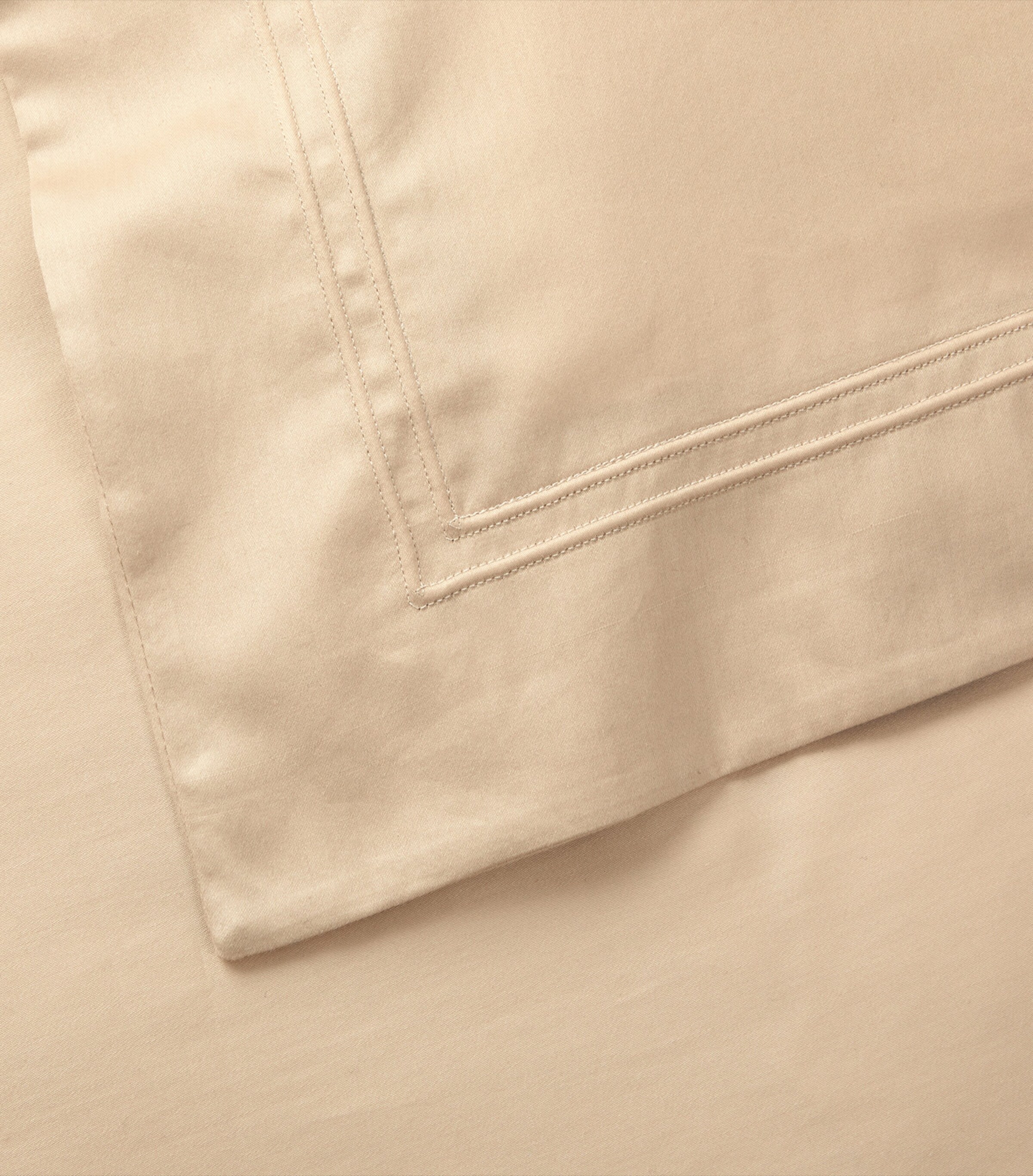 Yves Delorme Triomphe Dune Super King Duvet Cover (260cm x 220cm) Dune Image 2