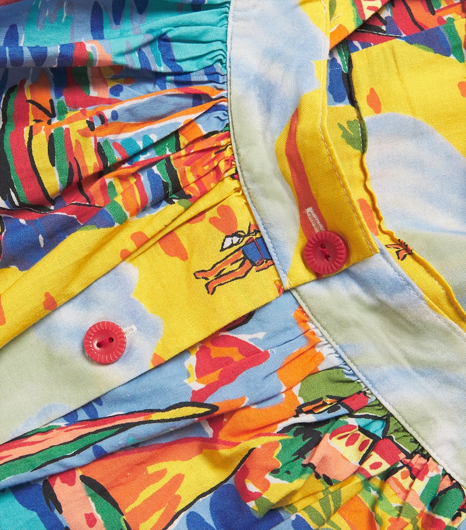 Riviera Print Dress (7-16 Years) MULTI Image 3