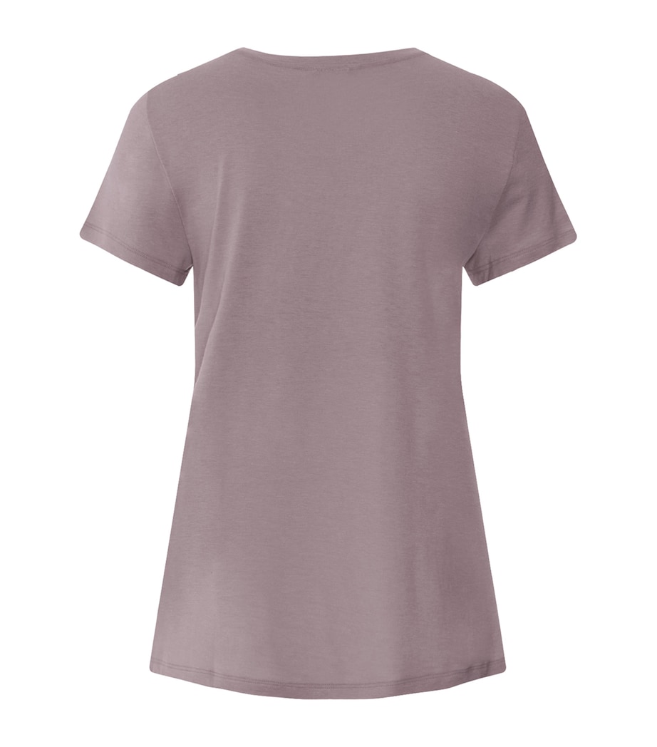 Hanro Womens Sleep & Lounge T-Shirt Stormy Rose Image 3