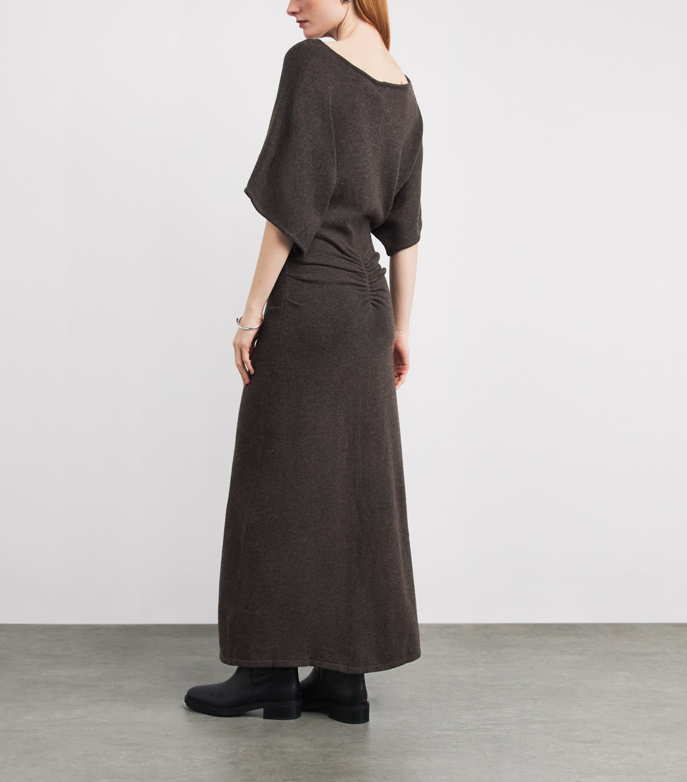 Wool-Blend Amelie Midi Dress CANYON Image 3