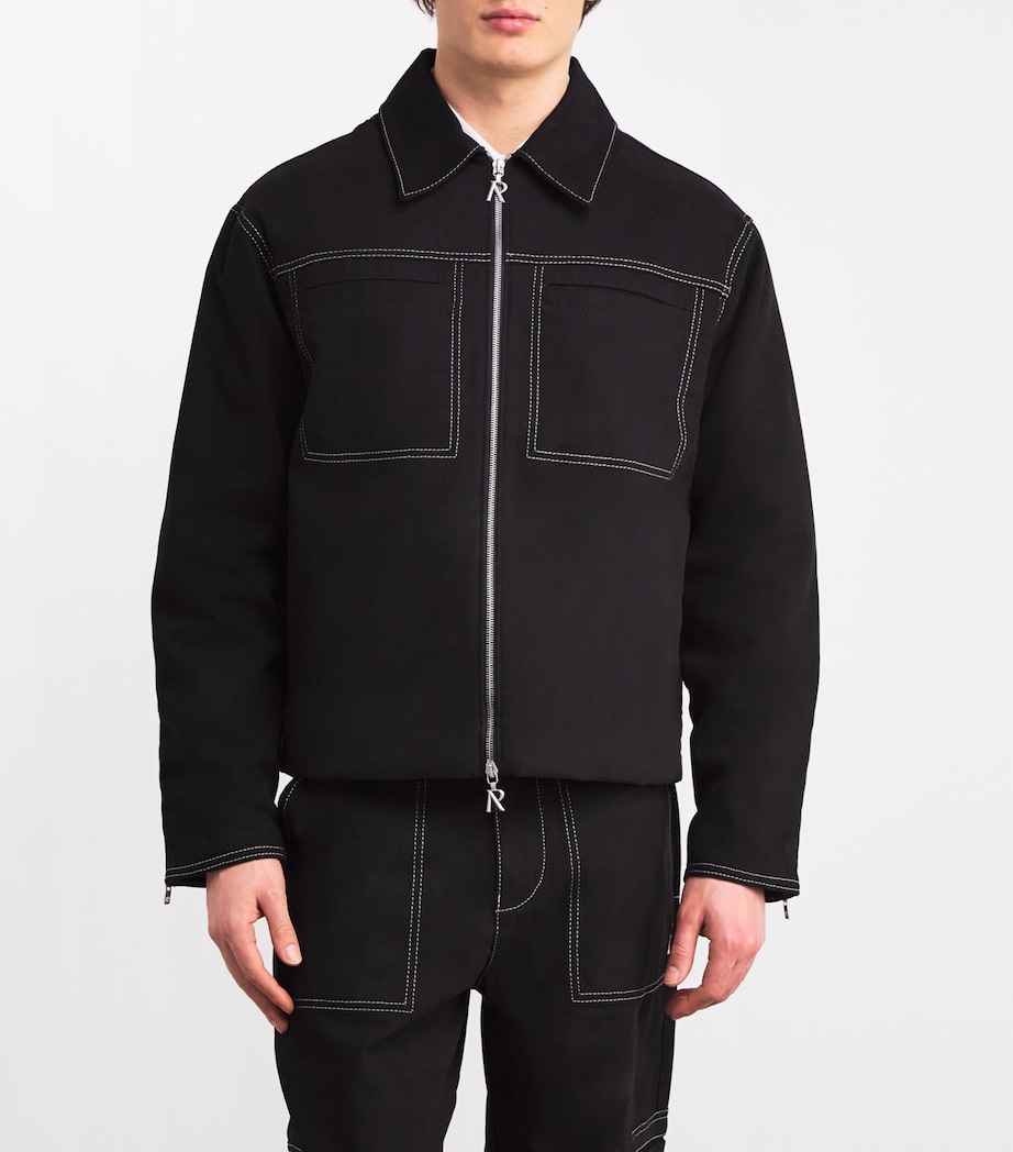 Denim Jacket JET BLACK Image 3