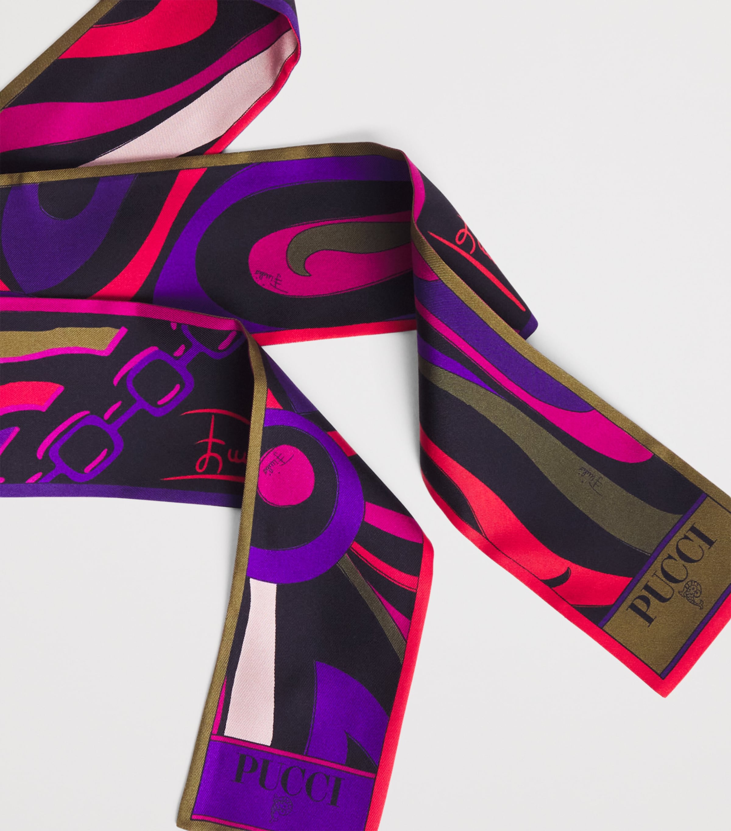 Silk Printed Scarf 2/MULTICOLOR Image 4