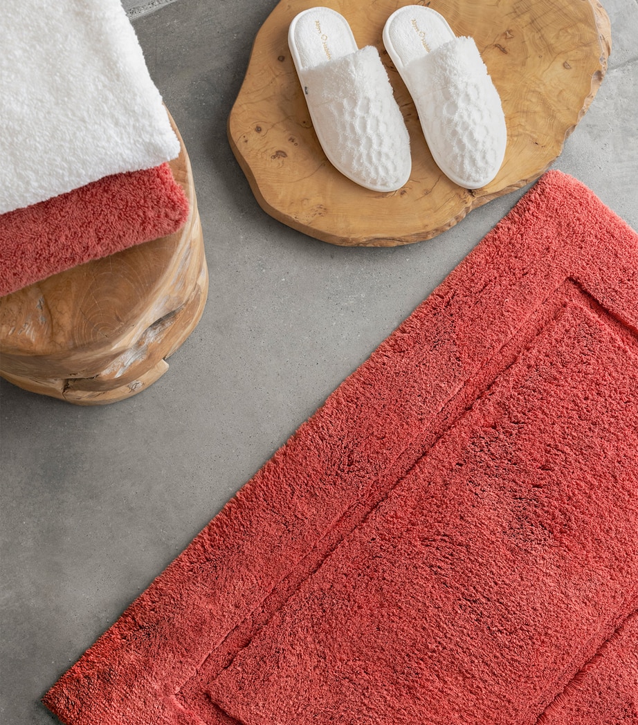 Abyss & Habidecor Egyptian Cotton Must Bath Mat (50cm x 80cm) Blue Stone Image 4