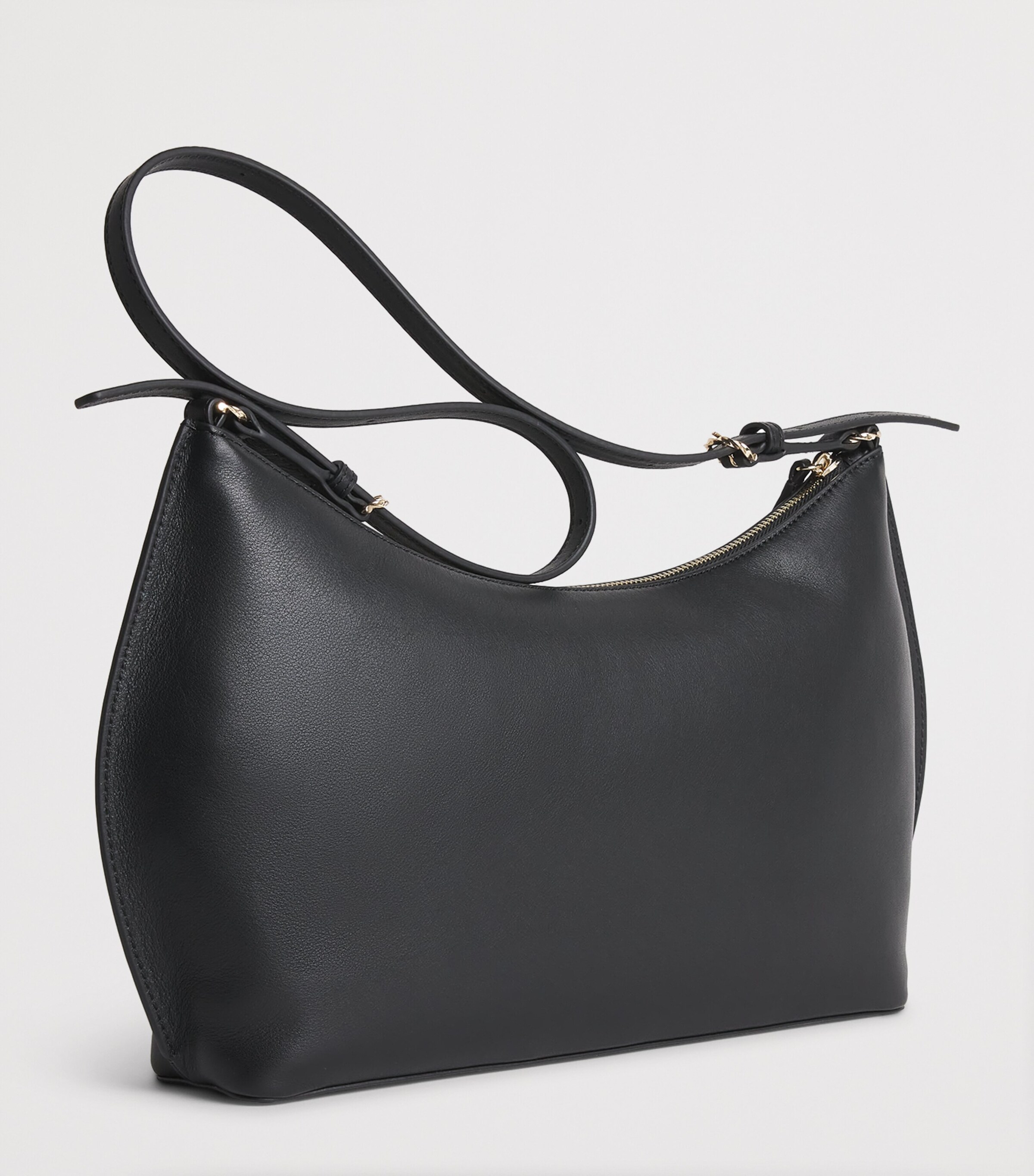Claudie Pierlot Leather Shoulder Bag Black Image 3