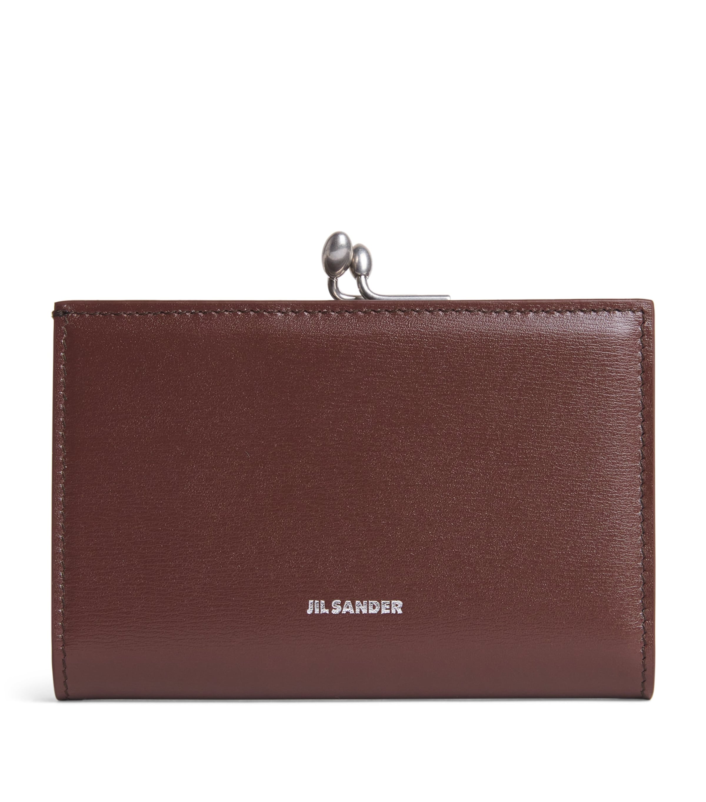 Jil Sander Small Calf Leather Goji Wallet | Harrods US