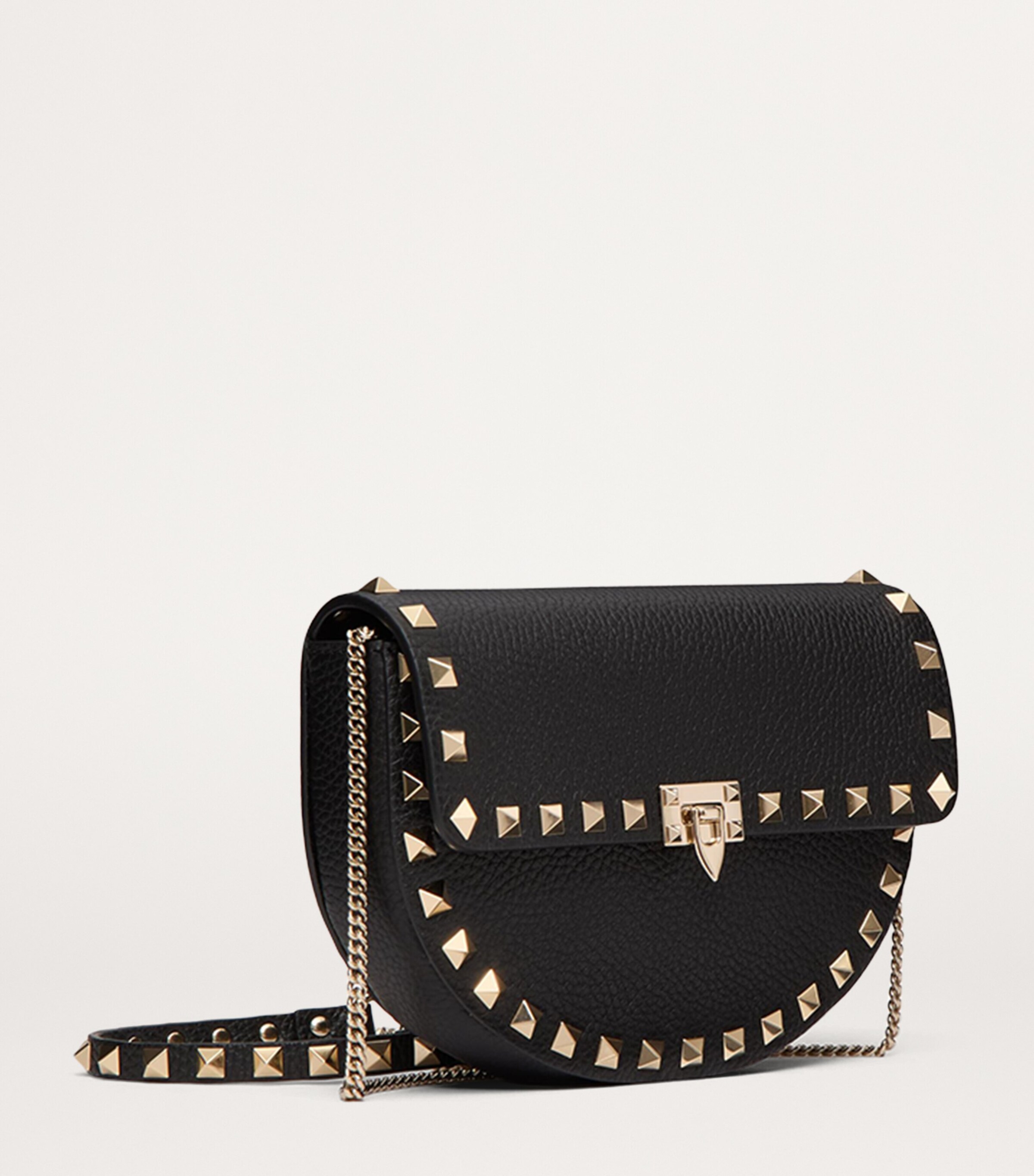 Valentino Garavani Mini Leather Rockstud Shoulder Bag