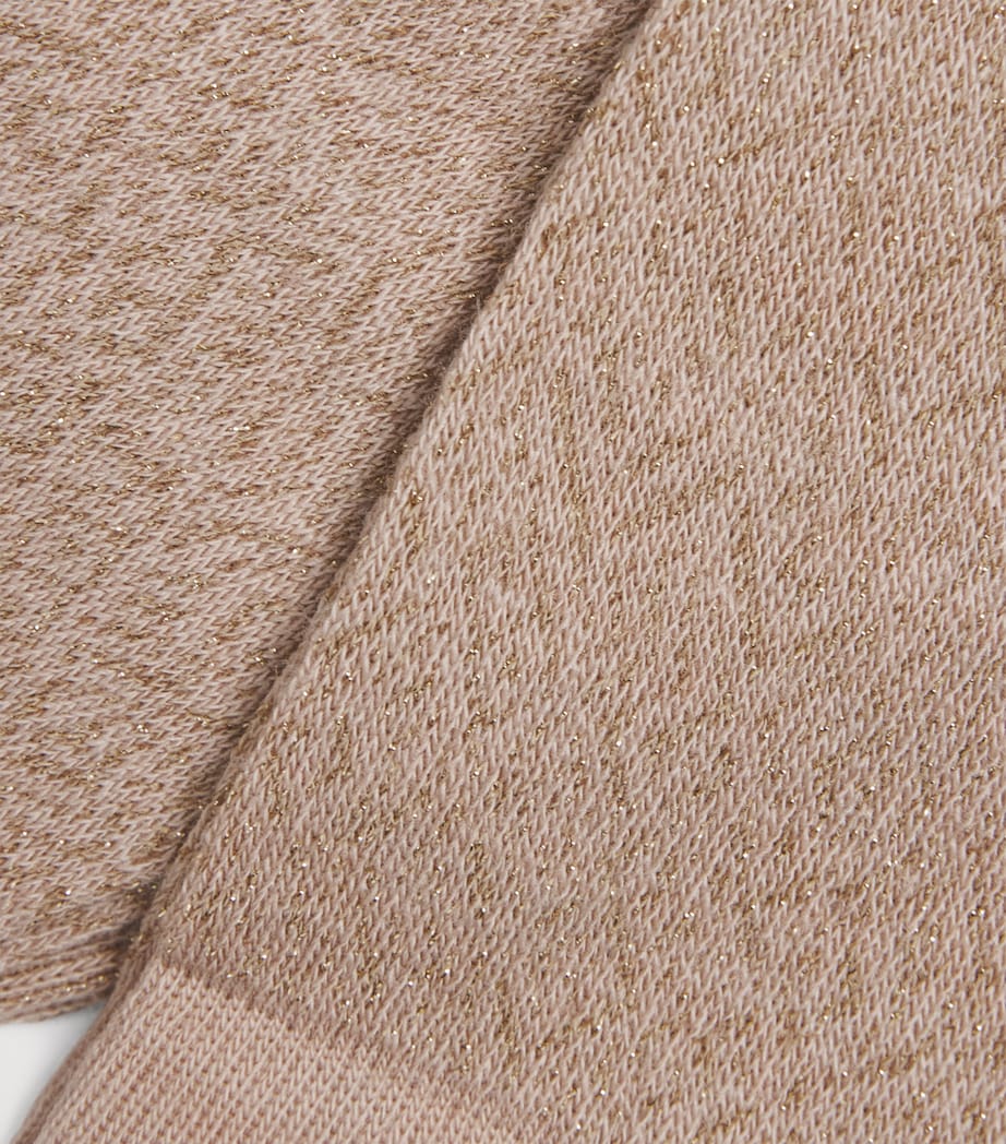 Falke Womens Wool-Blend Snow Glitter Knee-High Socks Country Image 2