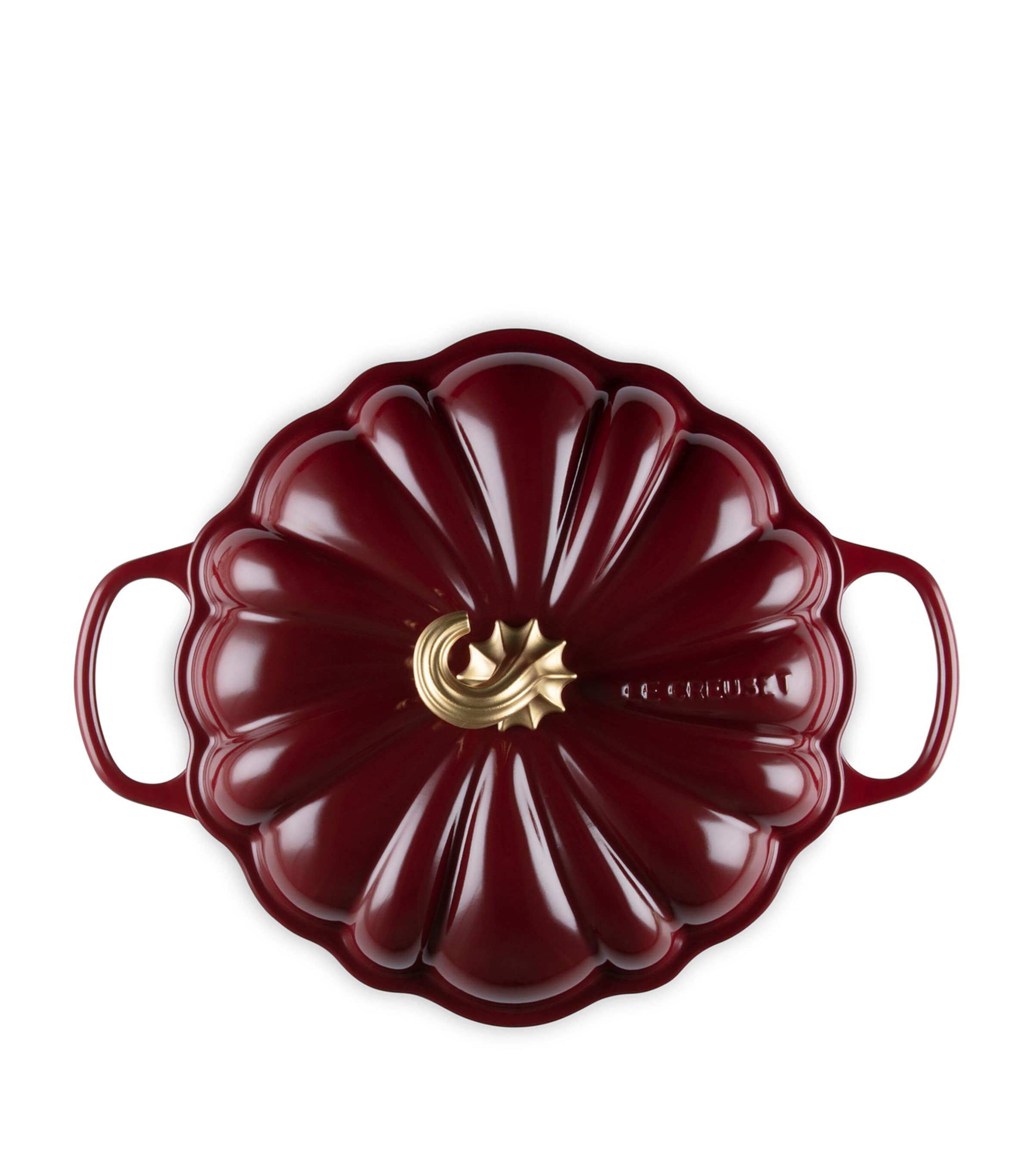 Cast Iron Pumpkin Shallow Casserole Dish (28cm) NO COLOUR Image 4