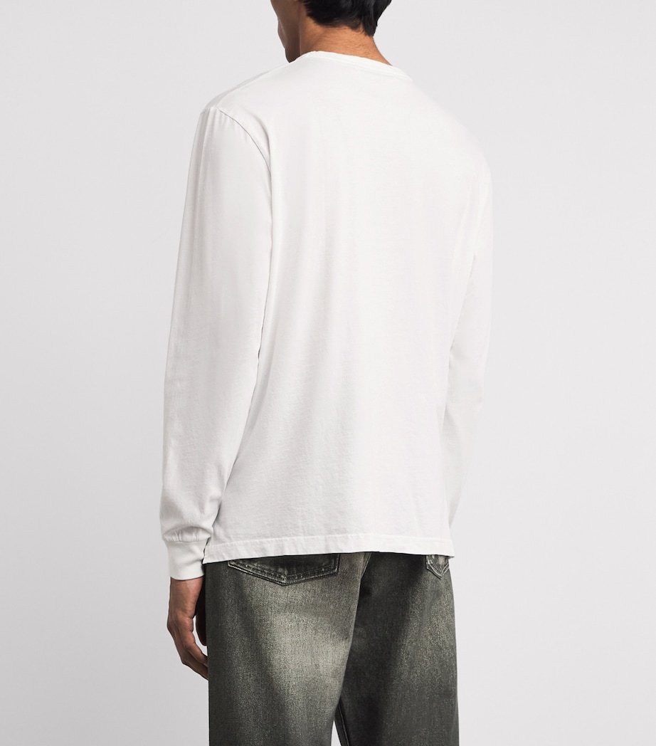 Our Legacy Mens Cotton Printed Cruise T-Shirt Farewell Print Image 5