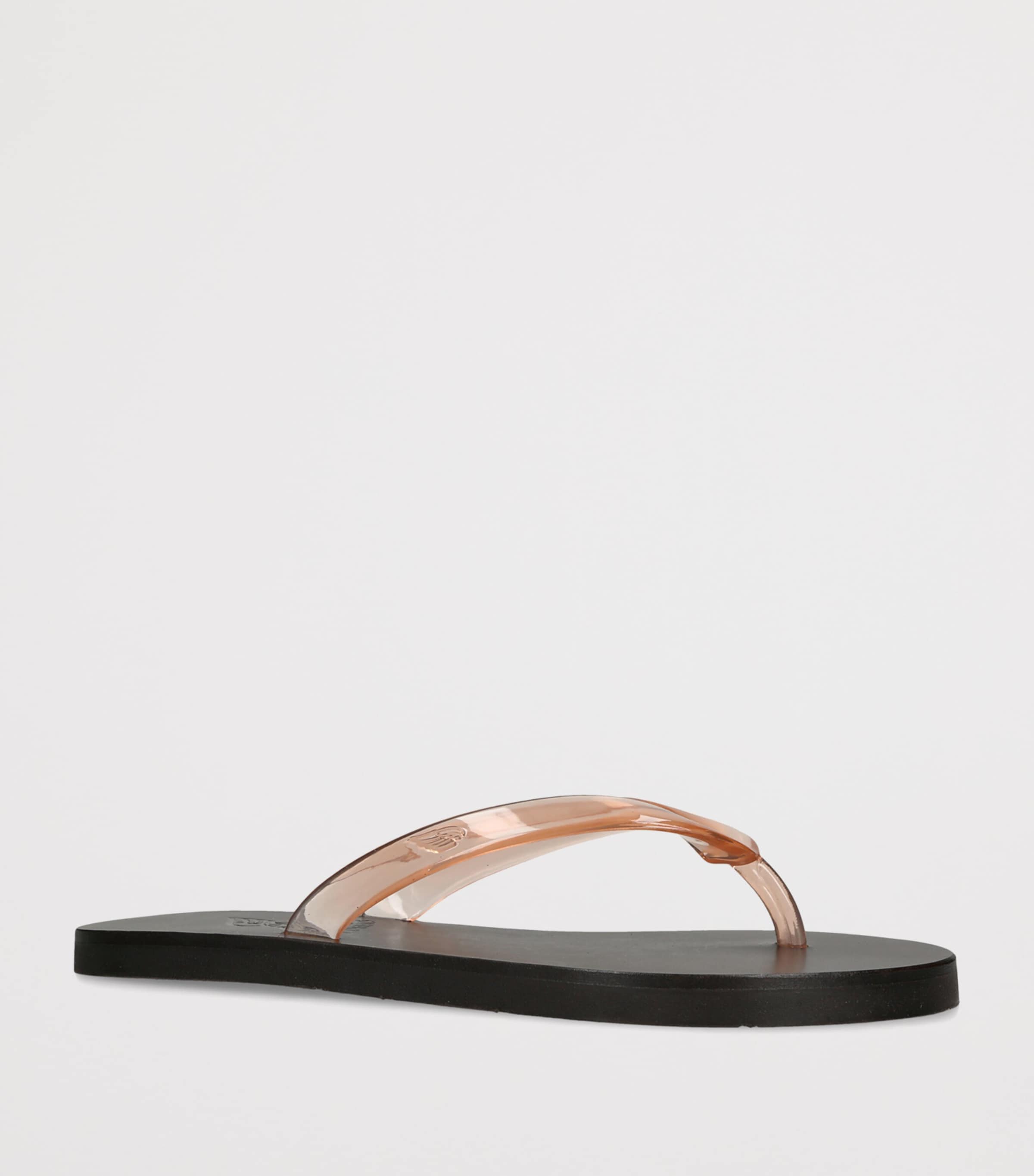 Ancient Greek Sandals Jelly Saionara Flip Flops Pale Pink Image 3