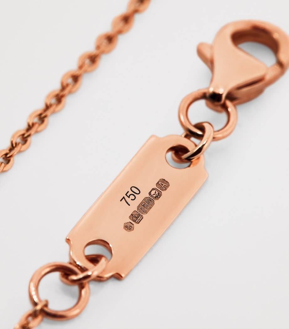 Rose Gold and Diamond Necklace (0.25ct) ROSE GOLD Image 5