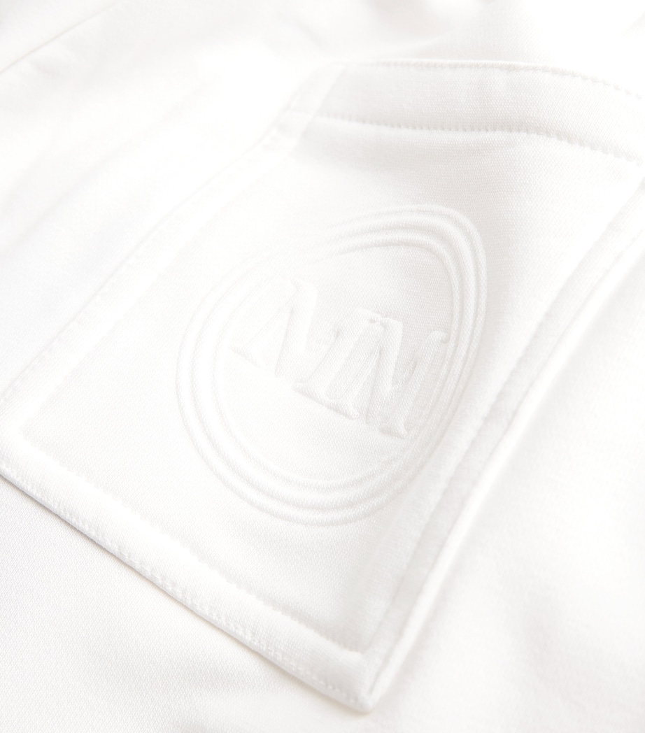 Jersey Drawstring Sweatpants 001 OPTICAL WHITE Image 5