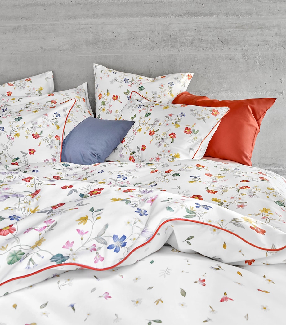 Schlossberg Elle Noblesse Super King Duvet Cover (260cm x 220cm) Blanc Image 2