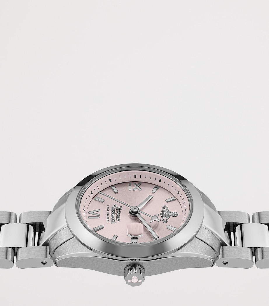 Stainless Steel Fenchurch Watch 29mm SILVER PINK Image 2