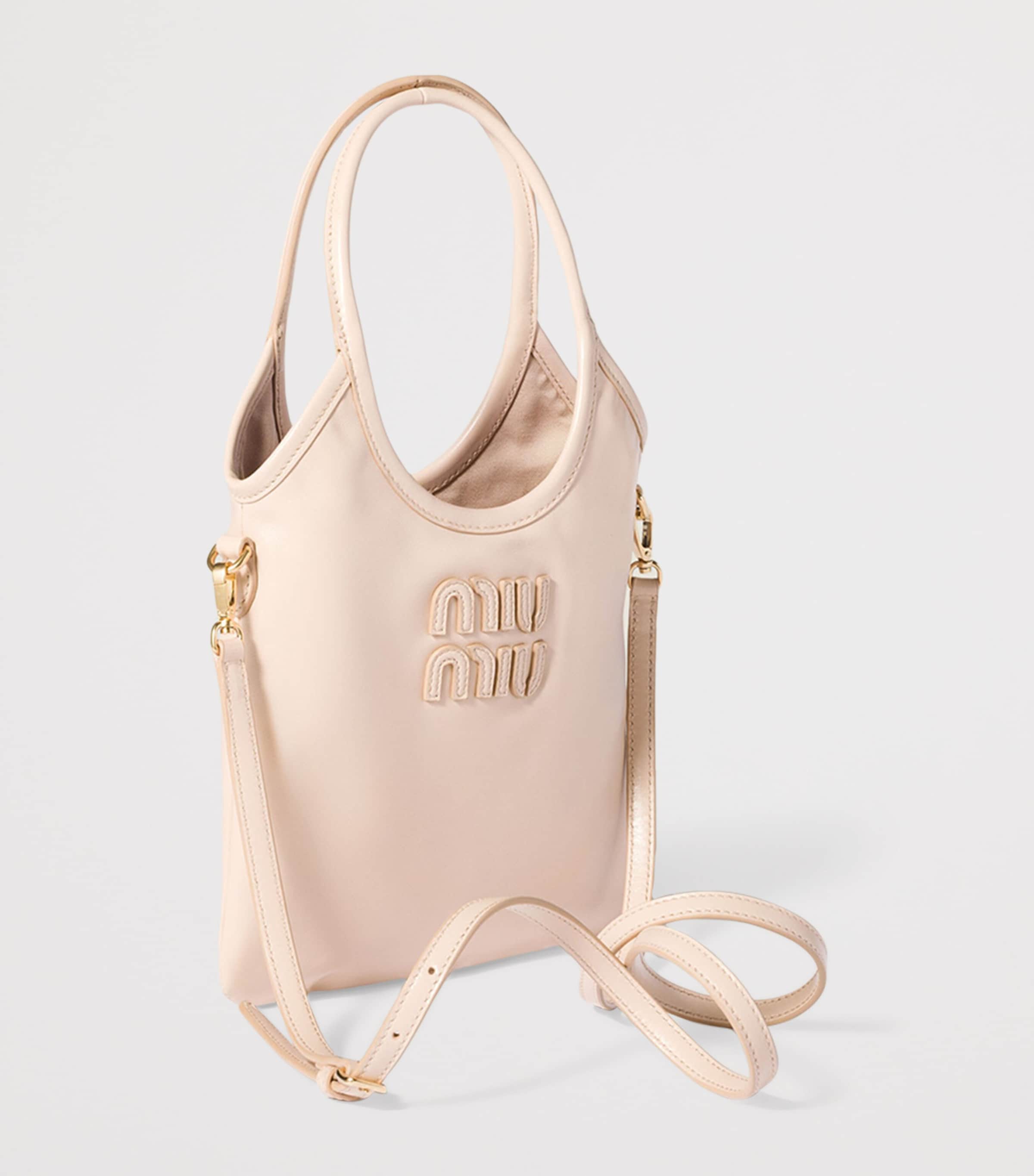 Small Leather Ivy Top-Handle Bag F0236 Image 3