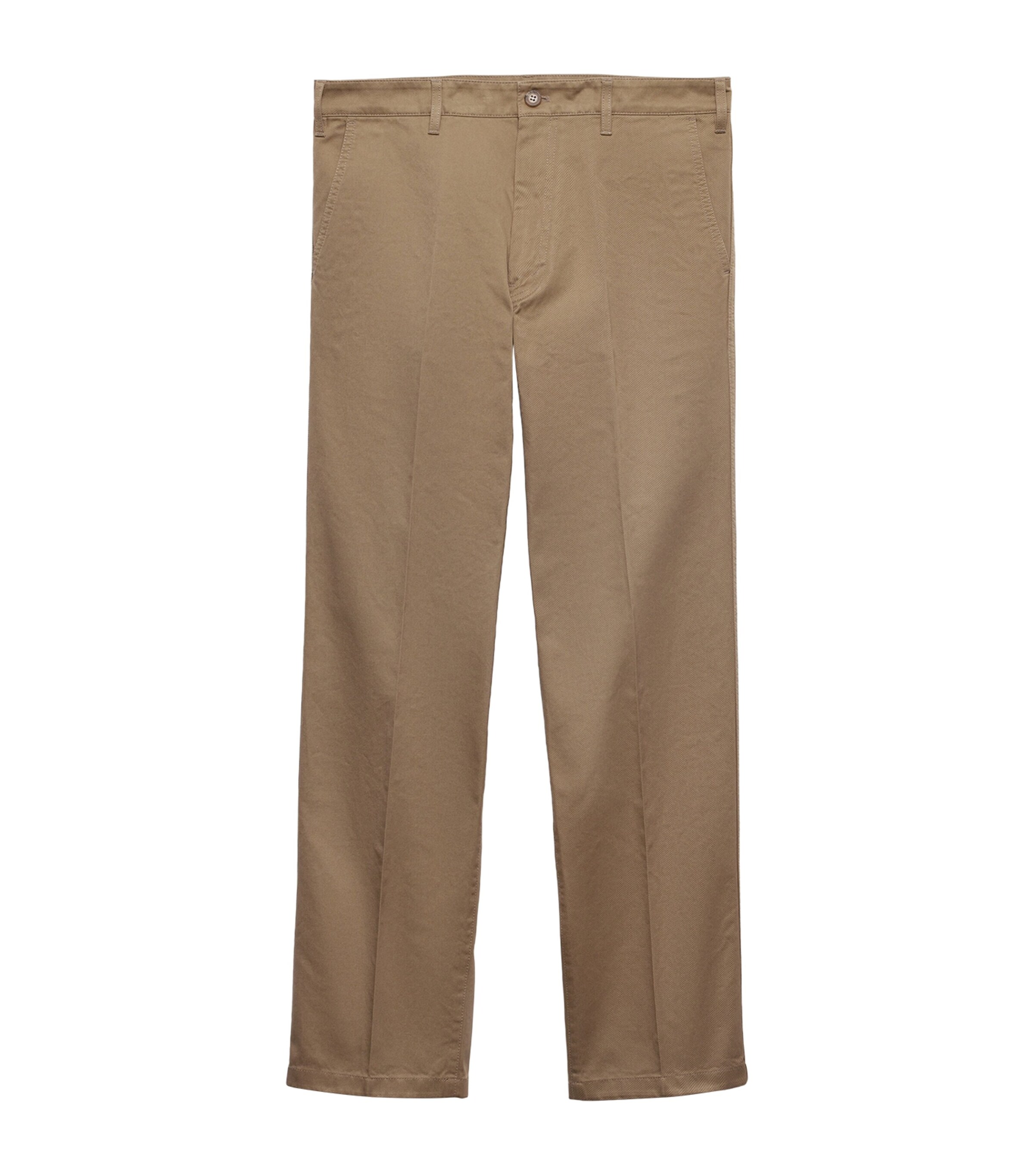 Prada Mens Cotton Straight Chinos Image 1