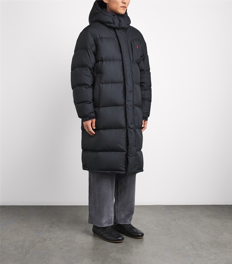 Down Water-Repellent Gorham Coat BLACK Image 3