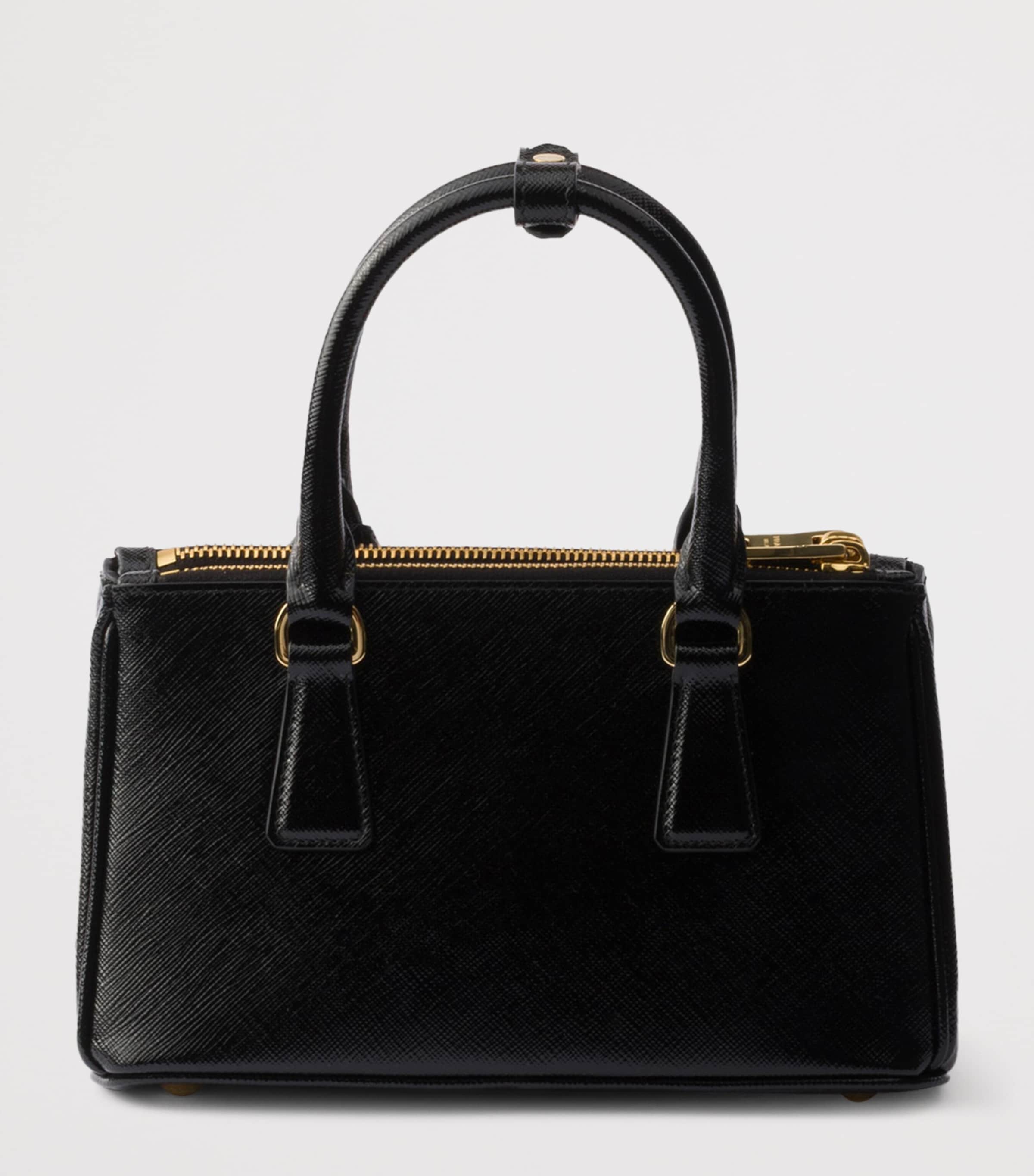 Mini Saffiano Leather Galleria Top-Handle Bag F0002 Image 3