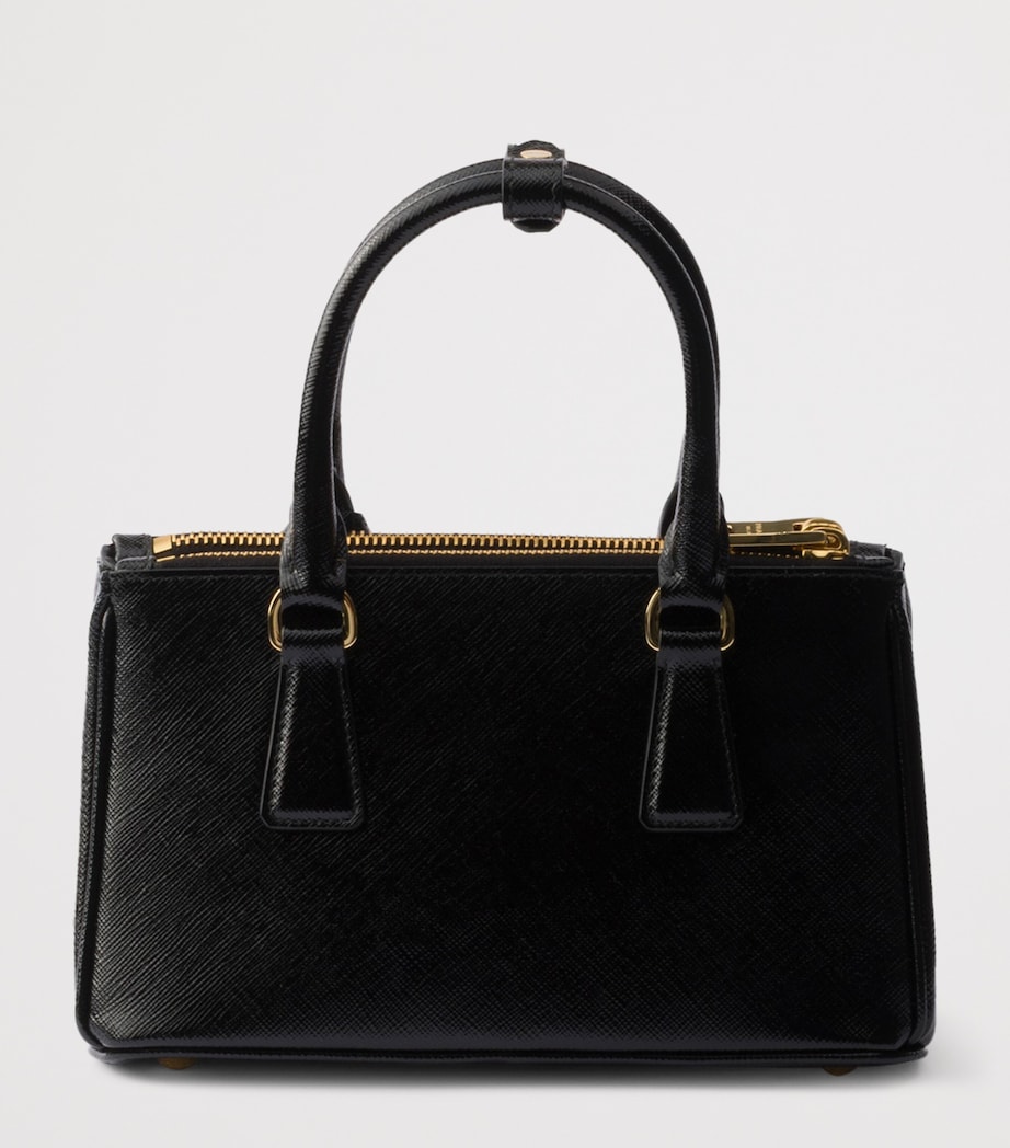 Mini Saffiano Leather Galleria Top-Handle Bag F0002 Image 3