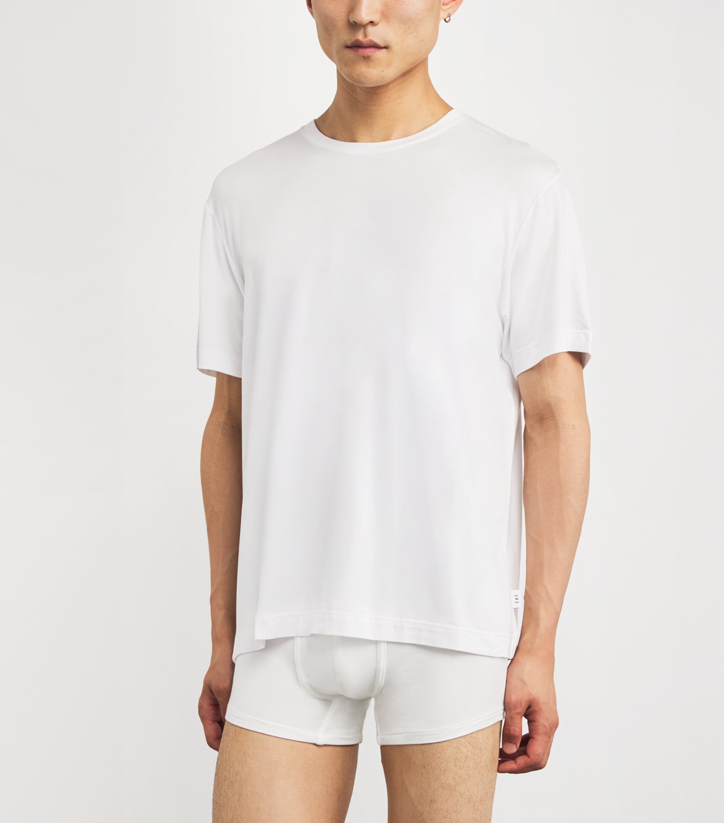 Modal-Blend Body T-Shirt WHITE Image 2