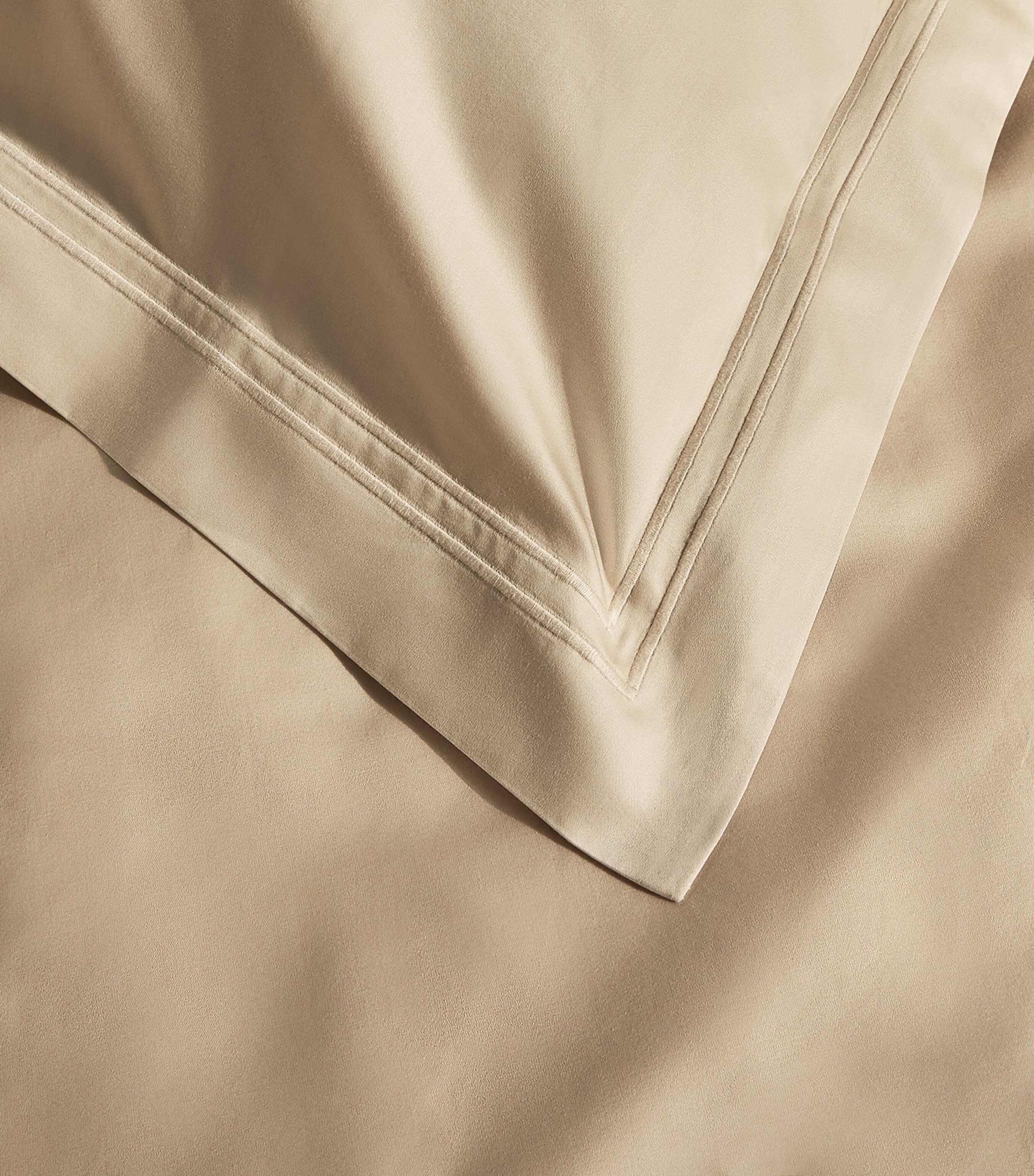 Brompton II Super King Duvet Cover Set (260cm x 220cm) DUNE Image 4